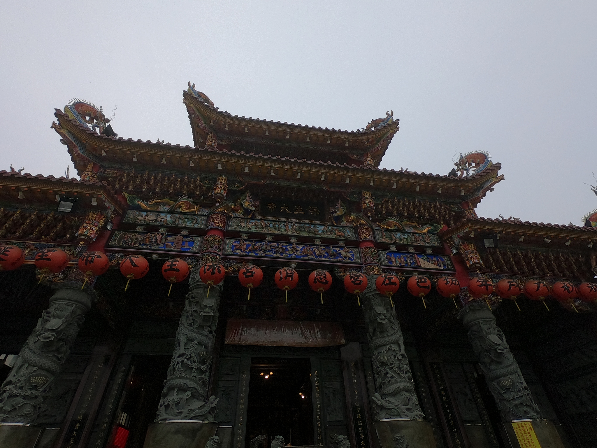 the temple by zuoying lake in kaohsiung, taiwan