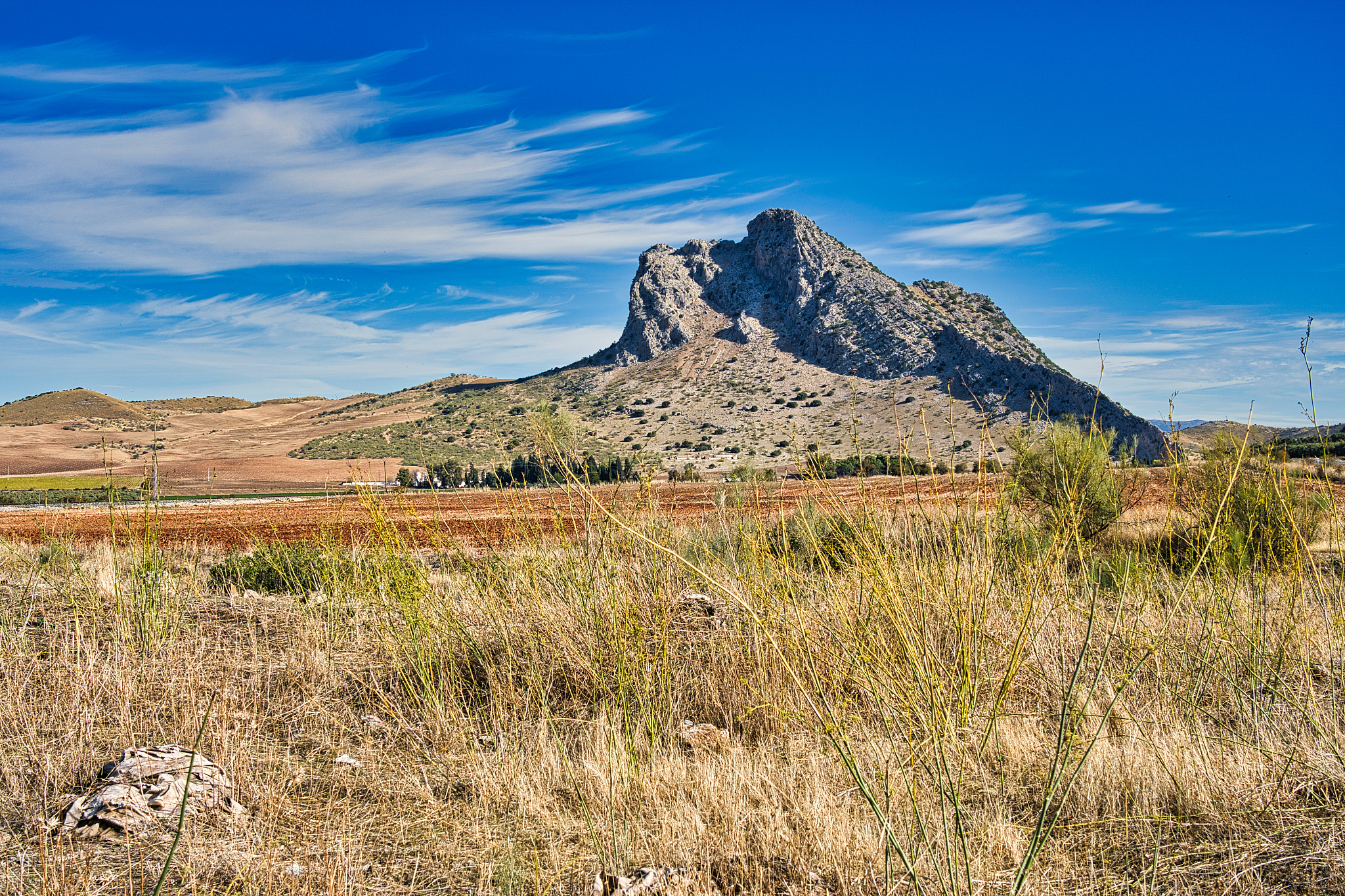 pea de los enamorados ("the lovers' rock") - antequera, spain