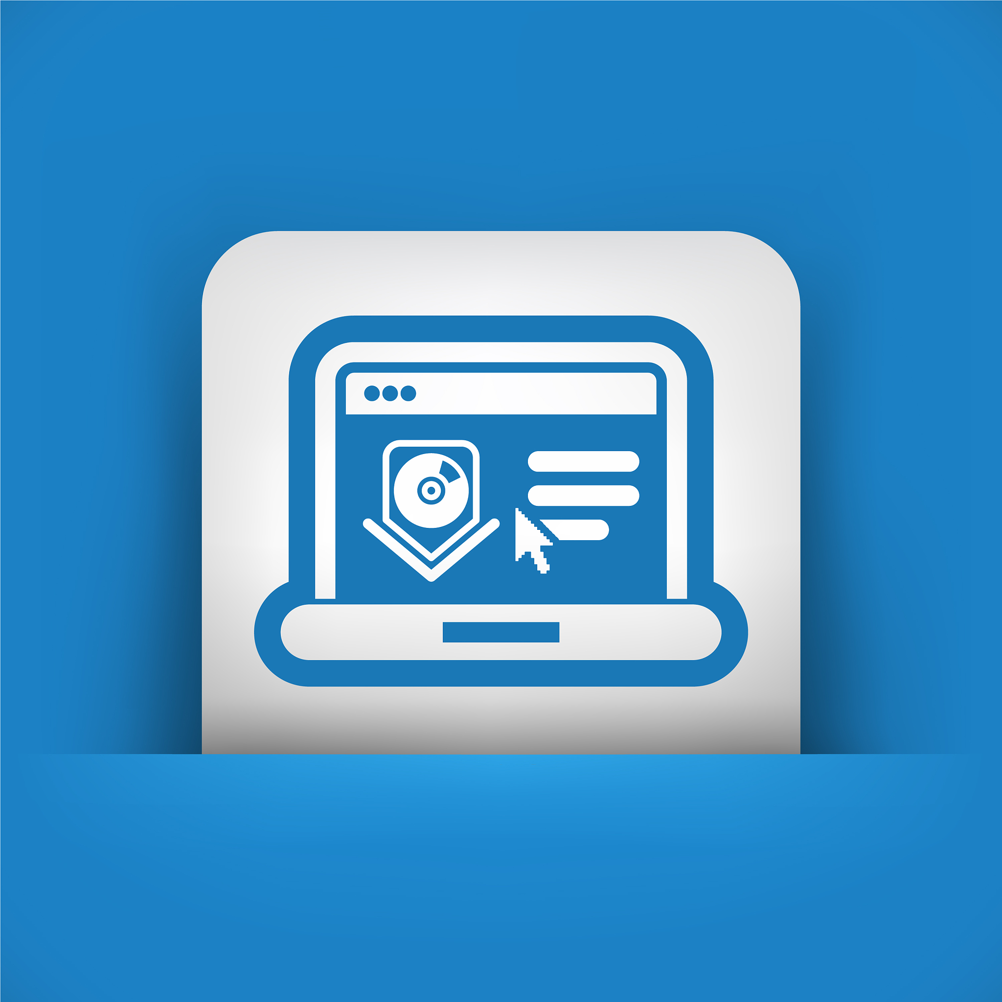 download or upload page icon