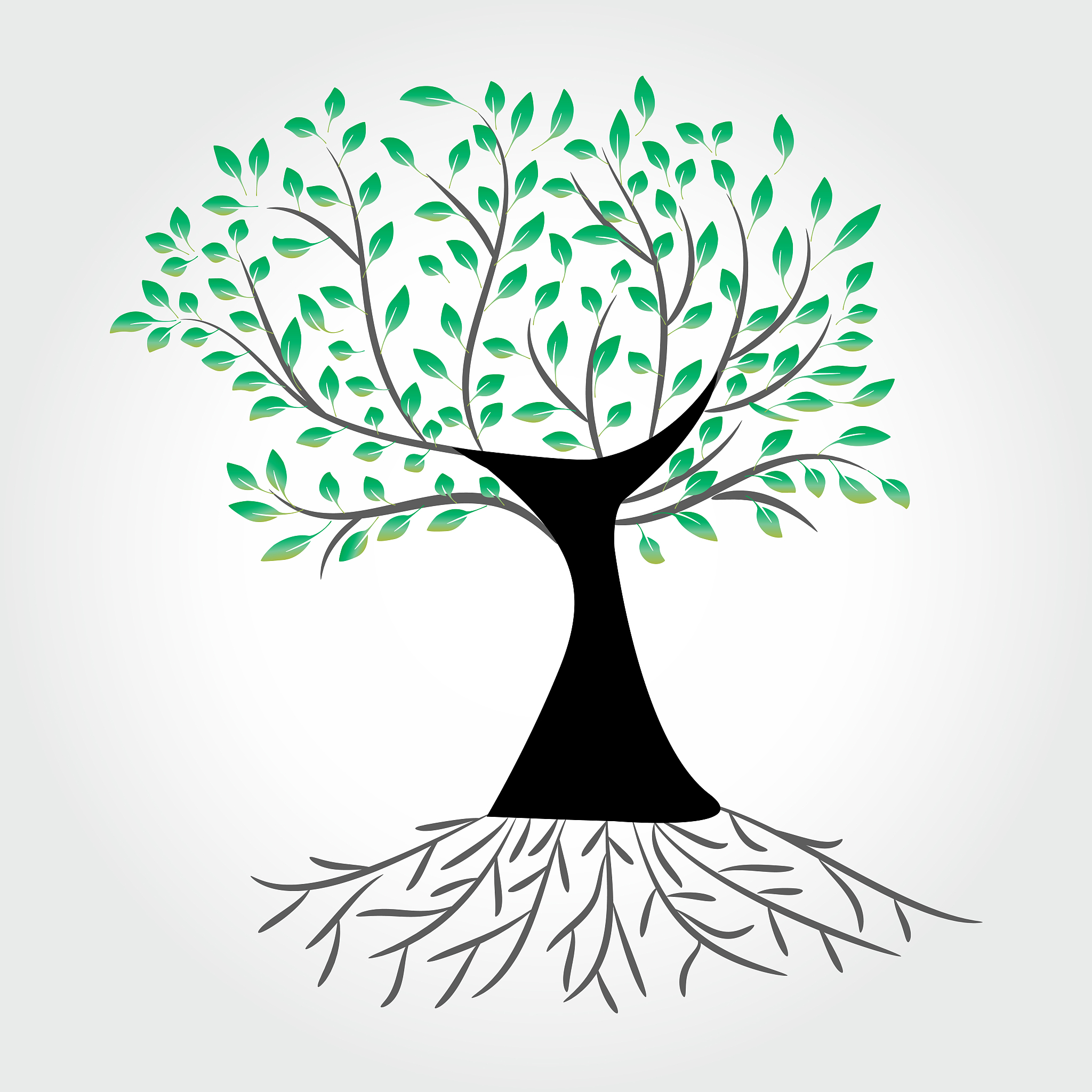 tree ecology symbol icon vector design