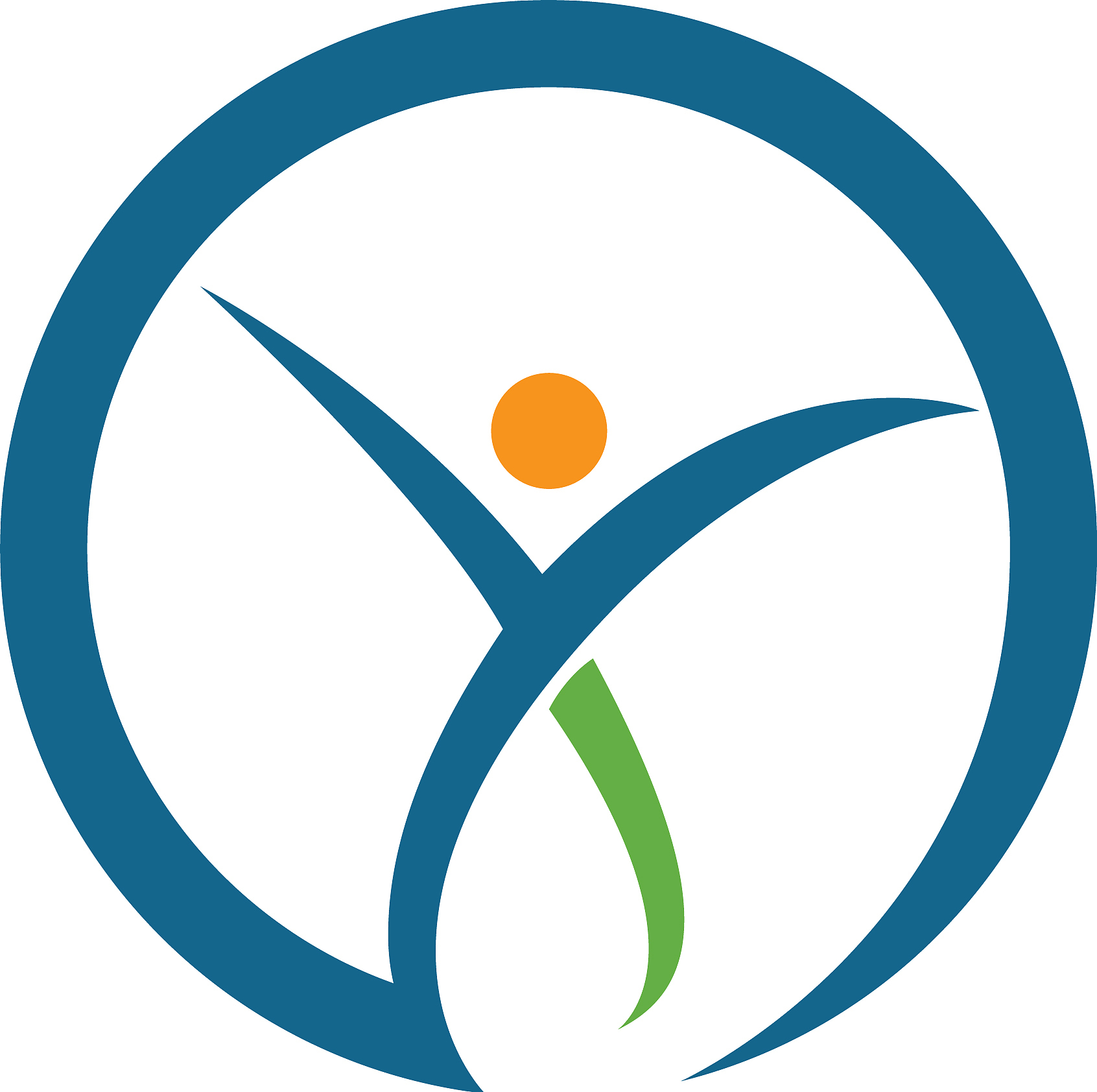 human character logo sign health care logo sign