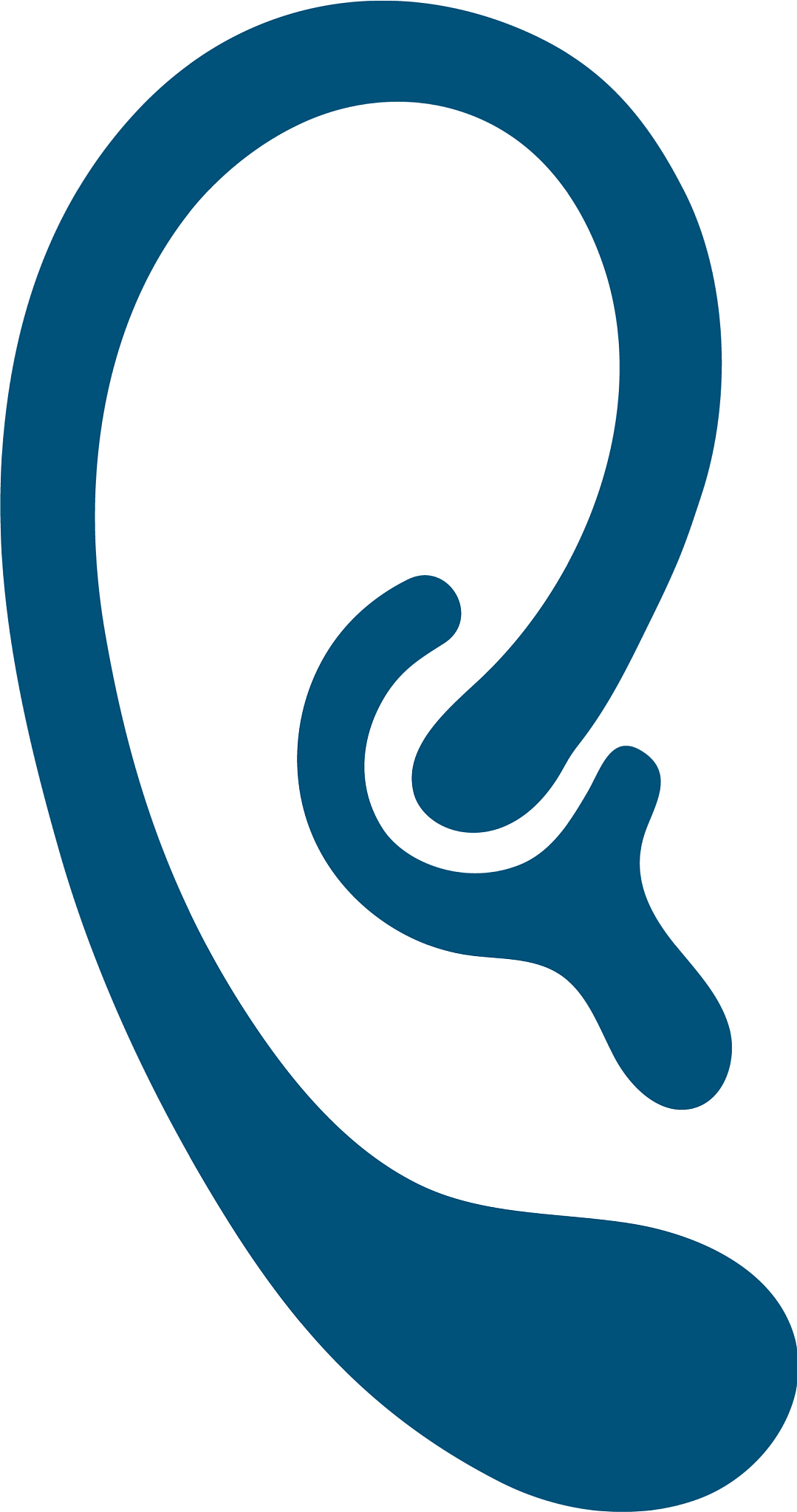 hearing logo template icon