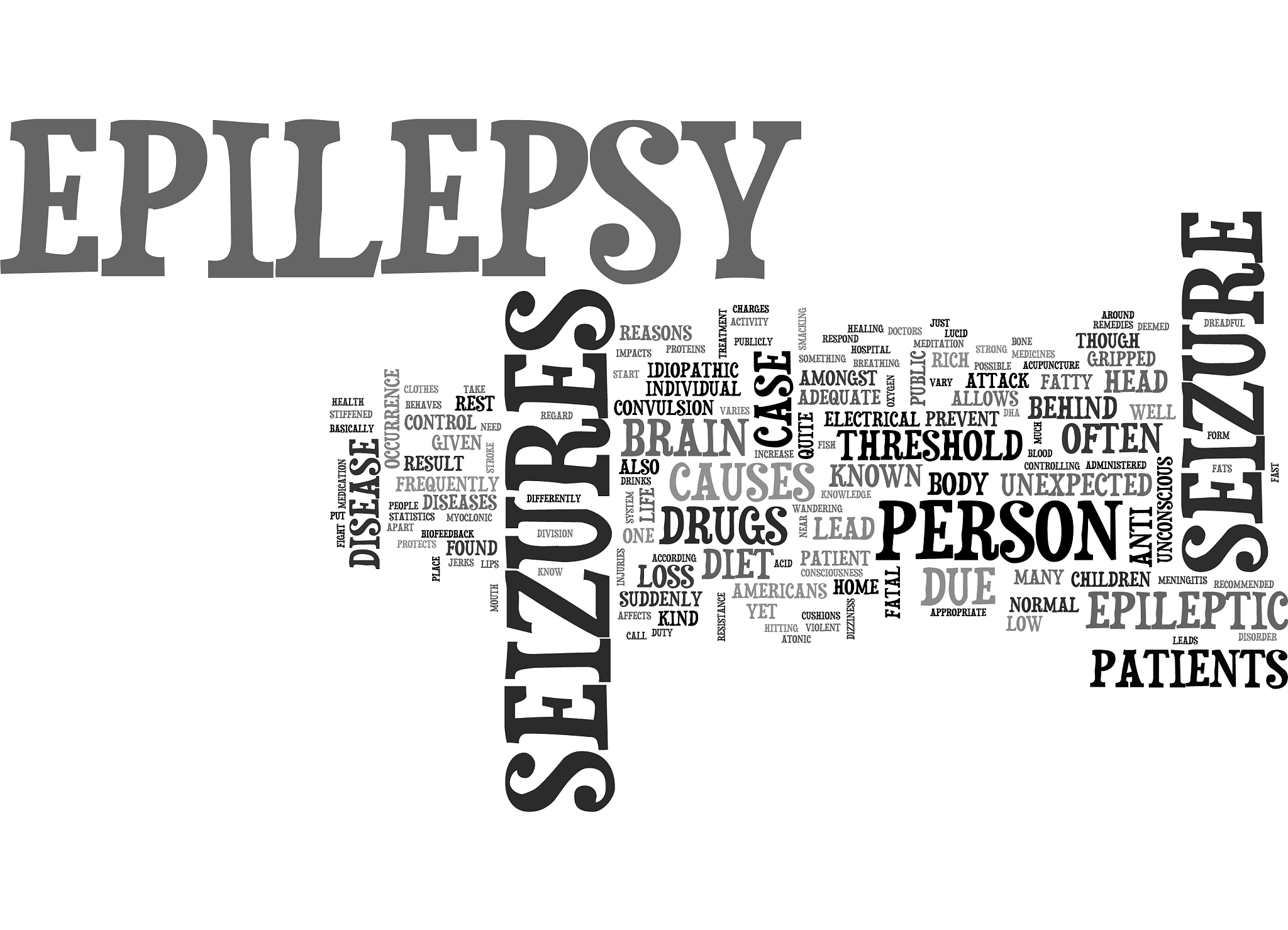 what do you need to know about epilepsy text word
