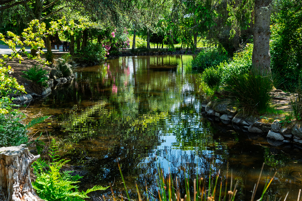 用英文简单介绍一下览山公园