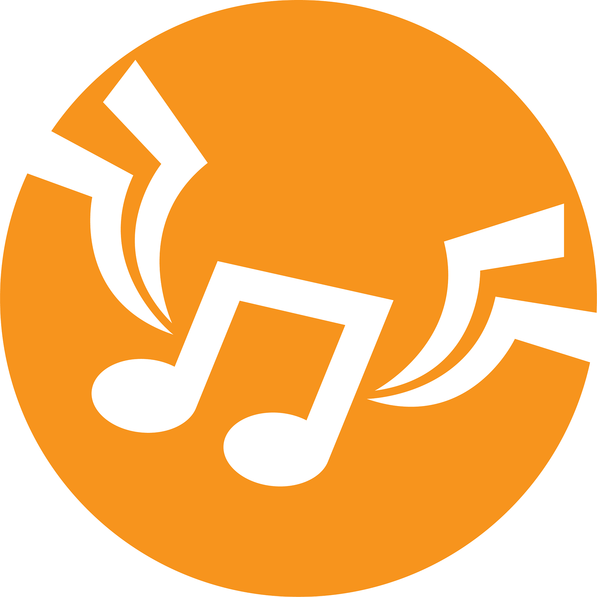 music note logo