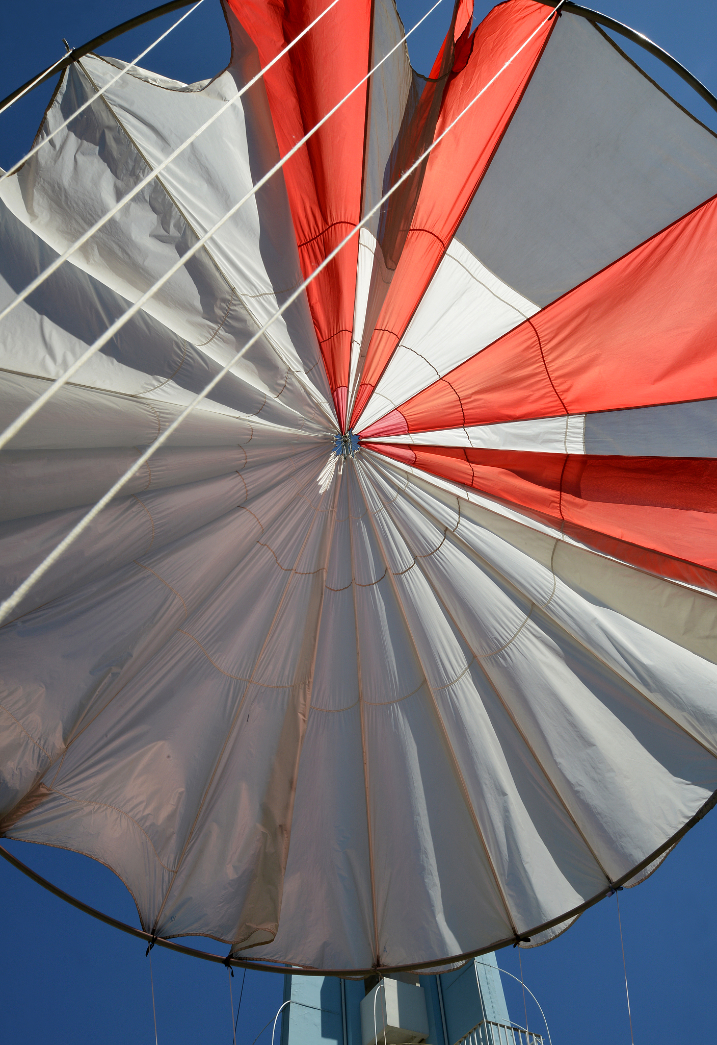 colorful parachute detail