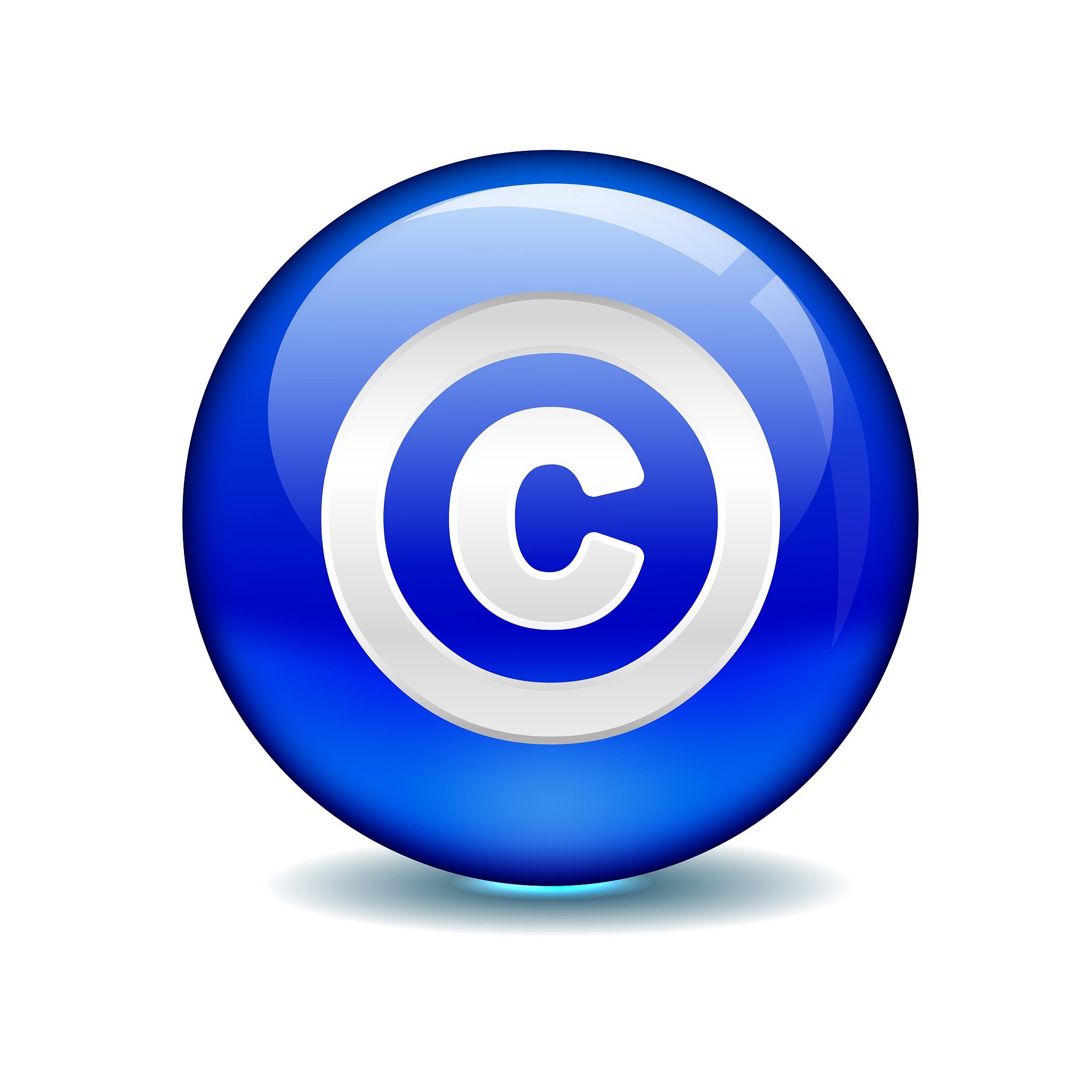 illustration of letter c in a blue circle
