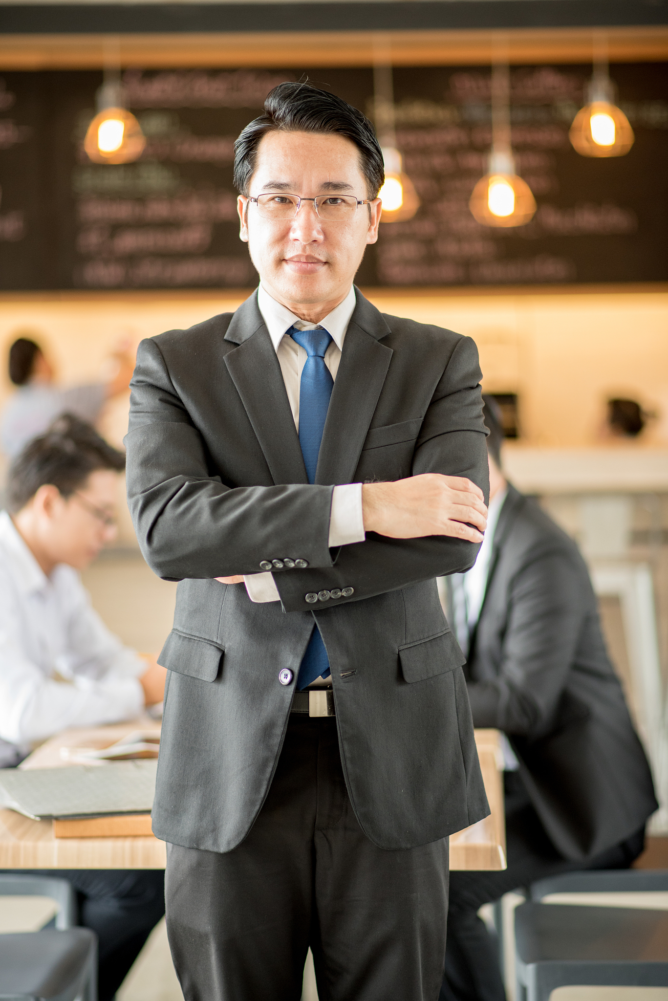 portrait of confident businessman