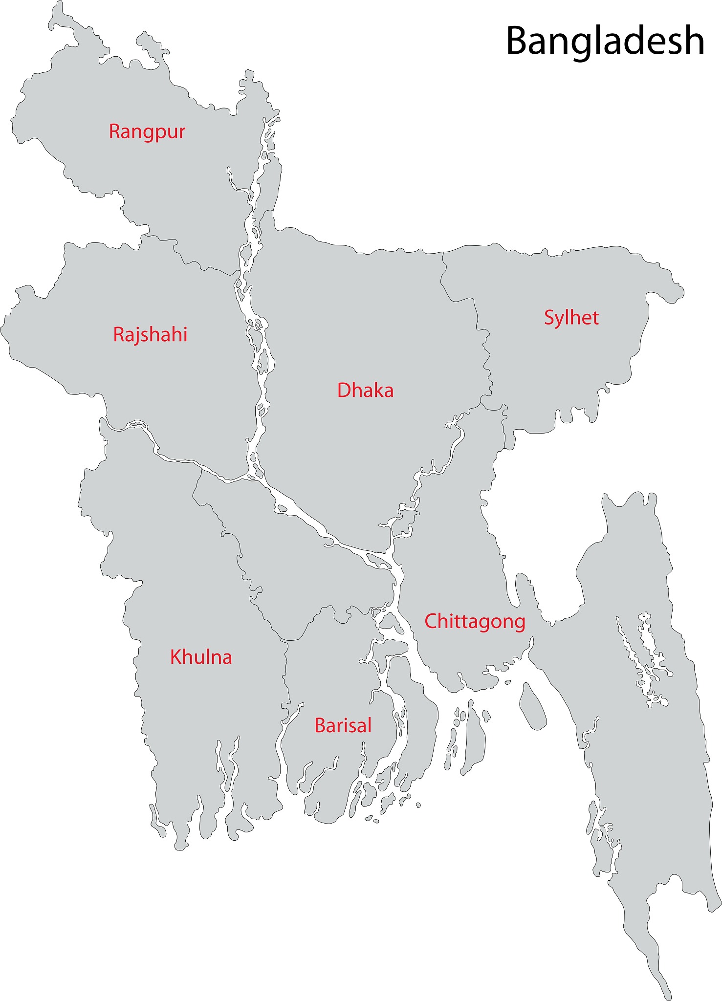 bangladesh map