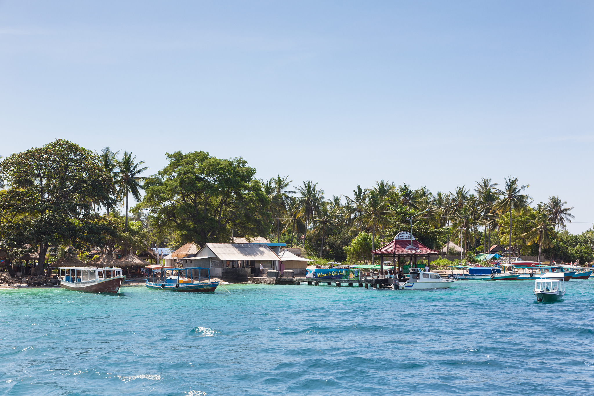gili air, a tropical paradise in indonesia