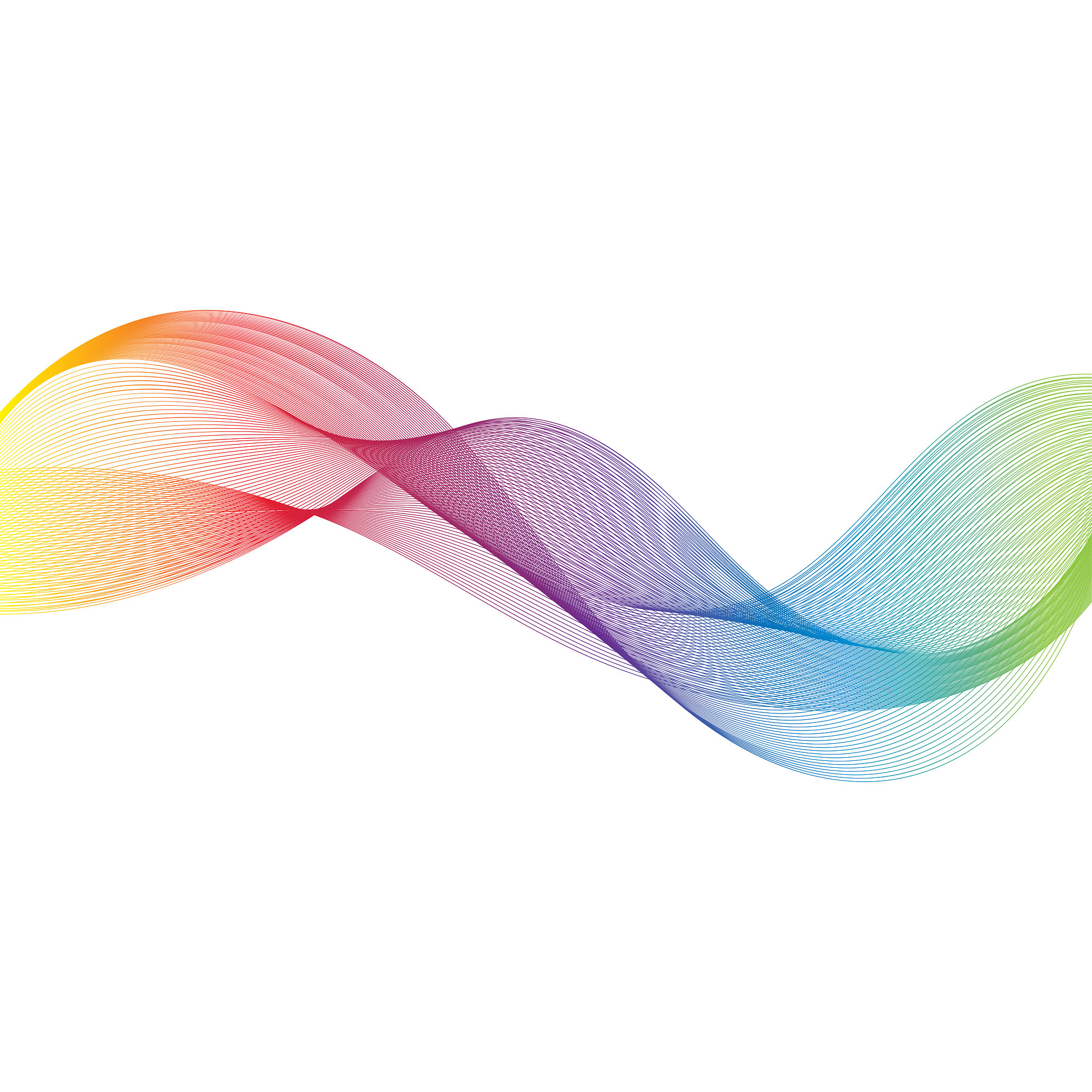 sound wave logo vector image