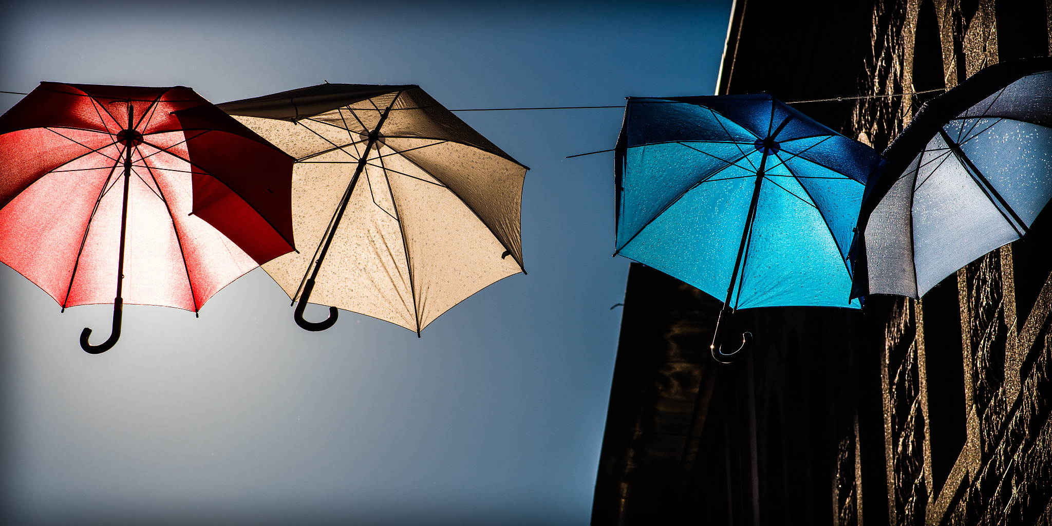 umbrellas
