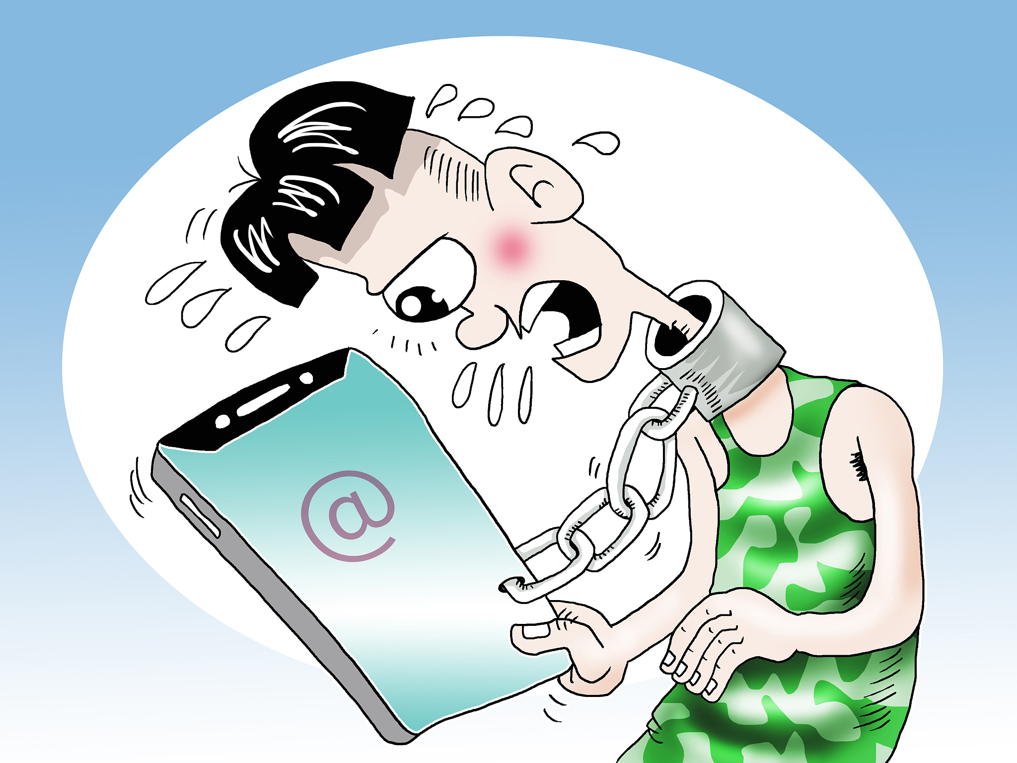 如何批判一下当代年轻人白天努力学习晚上玩手机玩到一两点