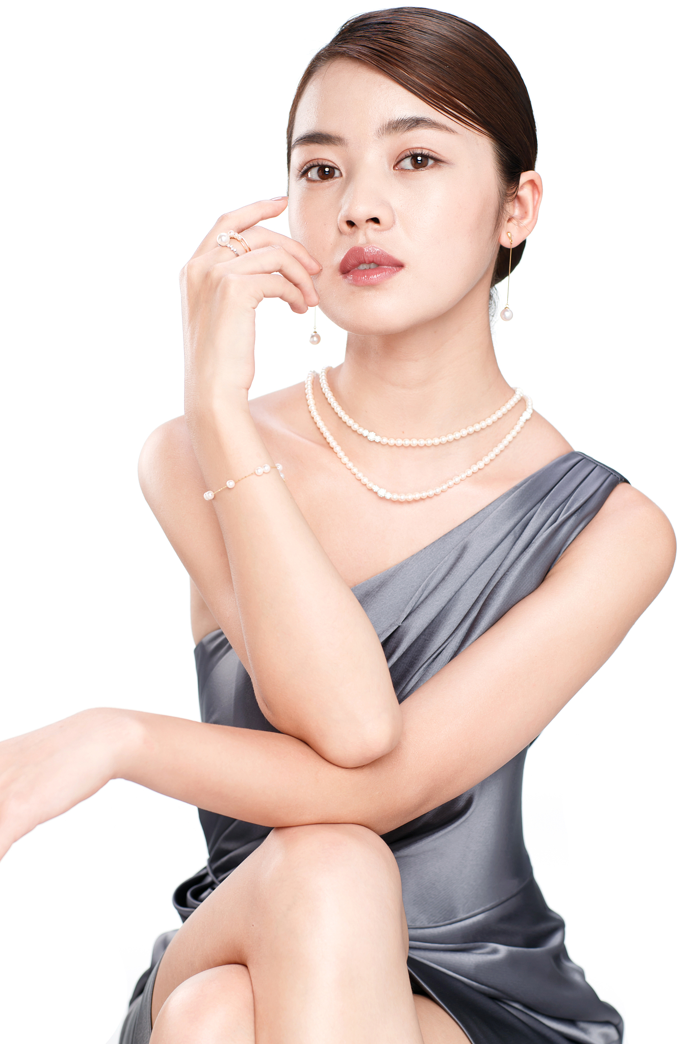 优雅女士肖像