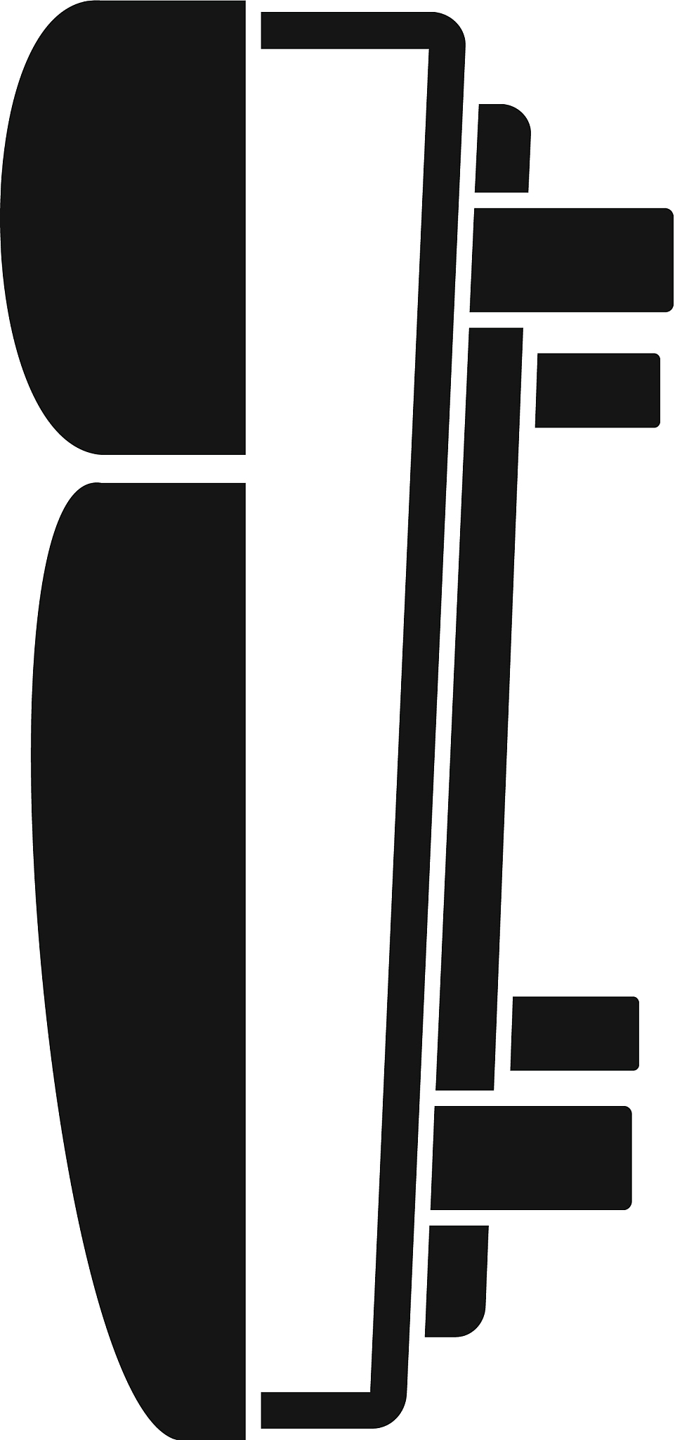 bike equipment icon simple style