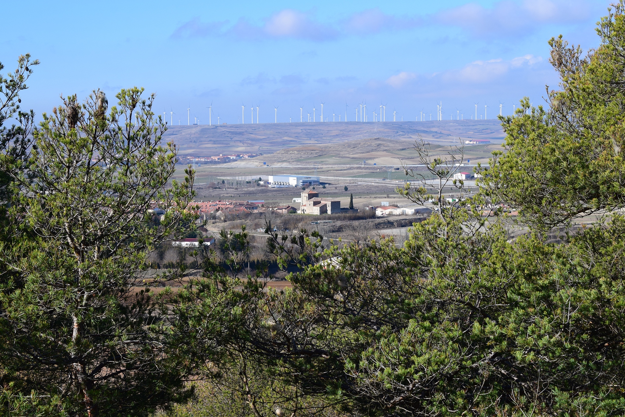 mountain landscapes with cities and towns.