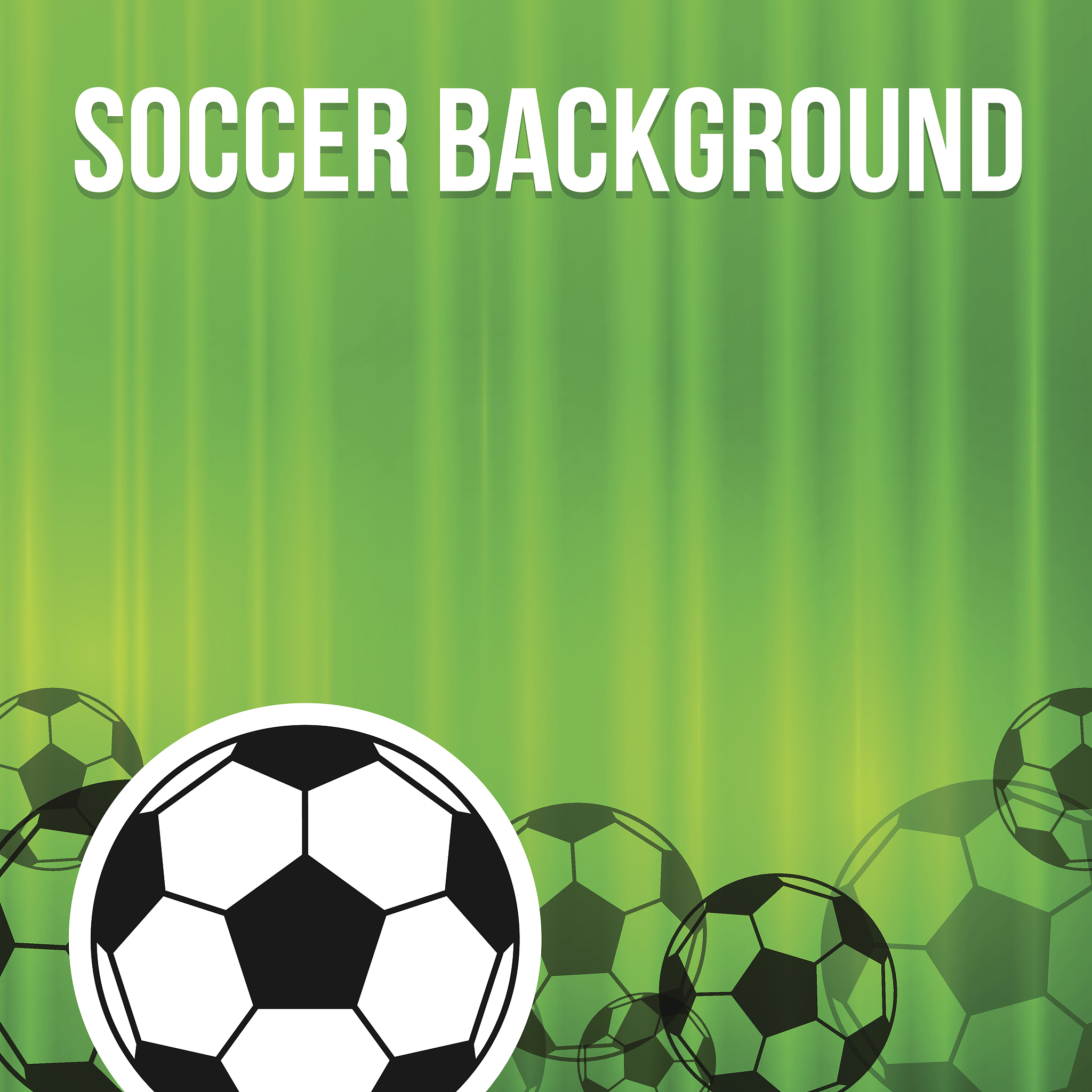 green soccer background