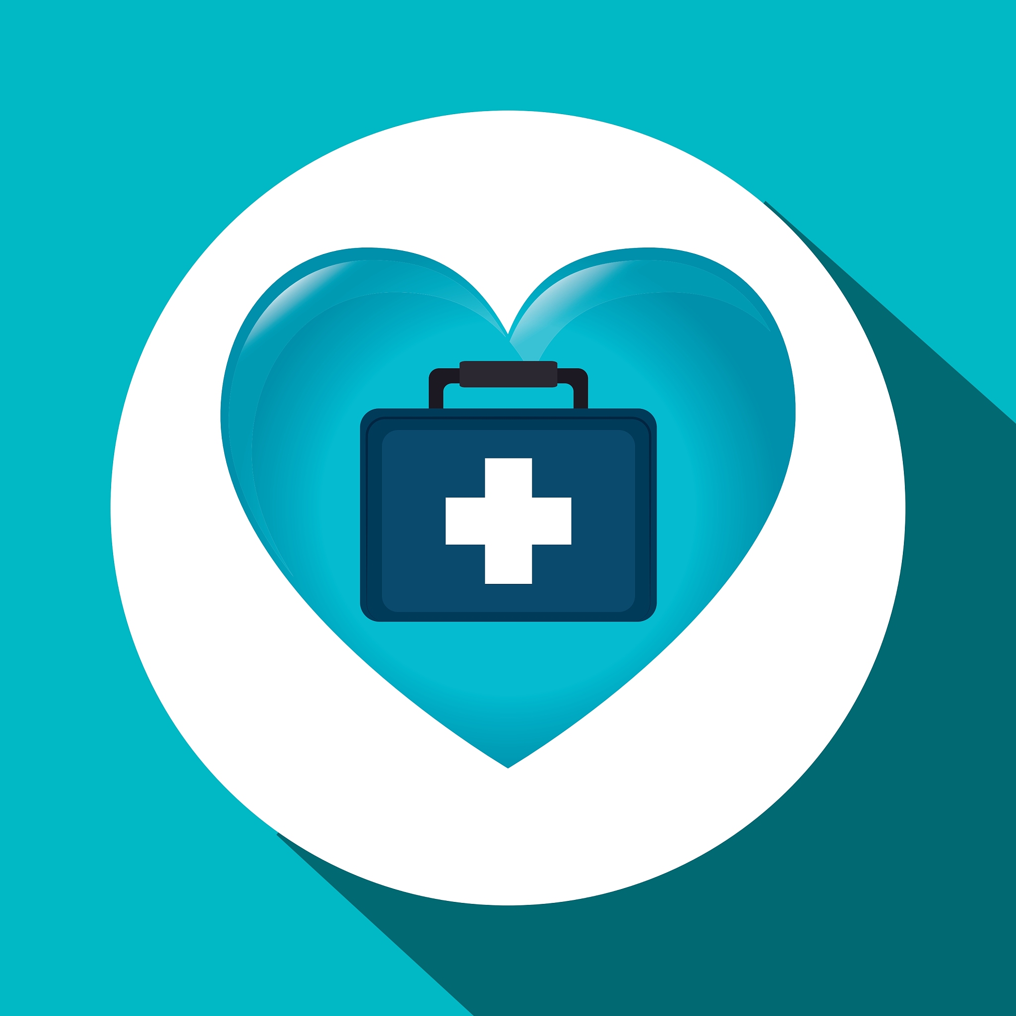 medical healthcare graphic design with icons