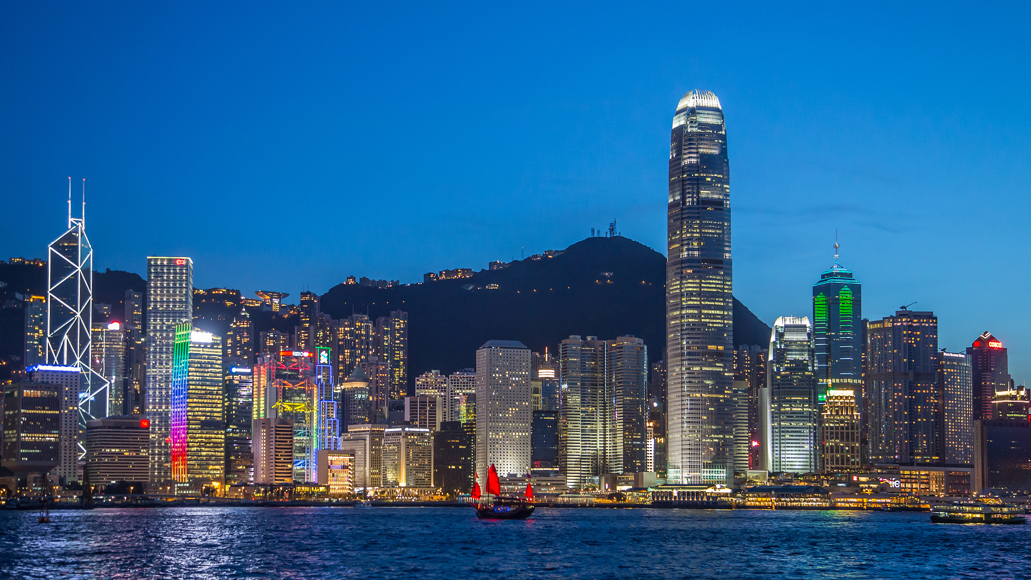 hong kong skyline