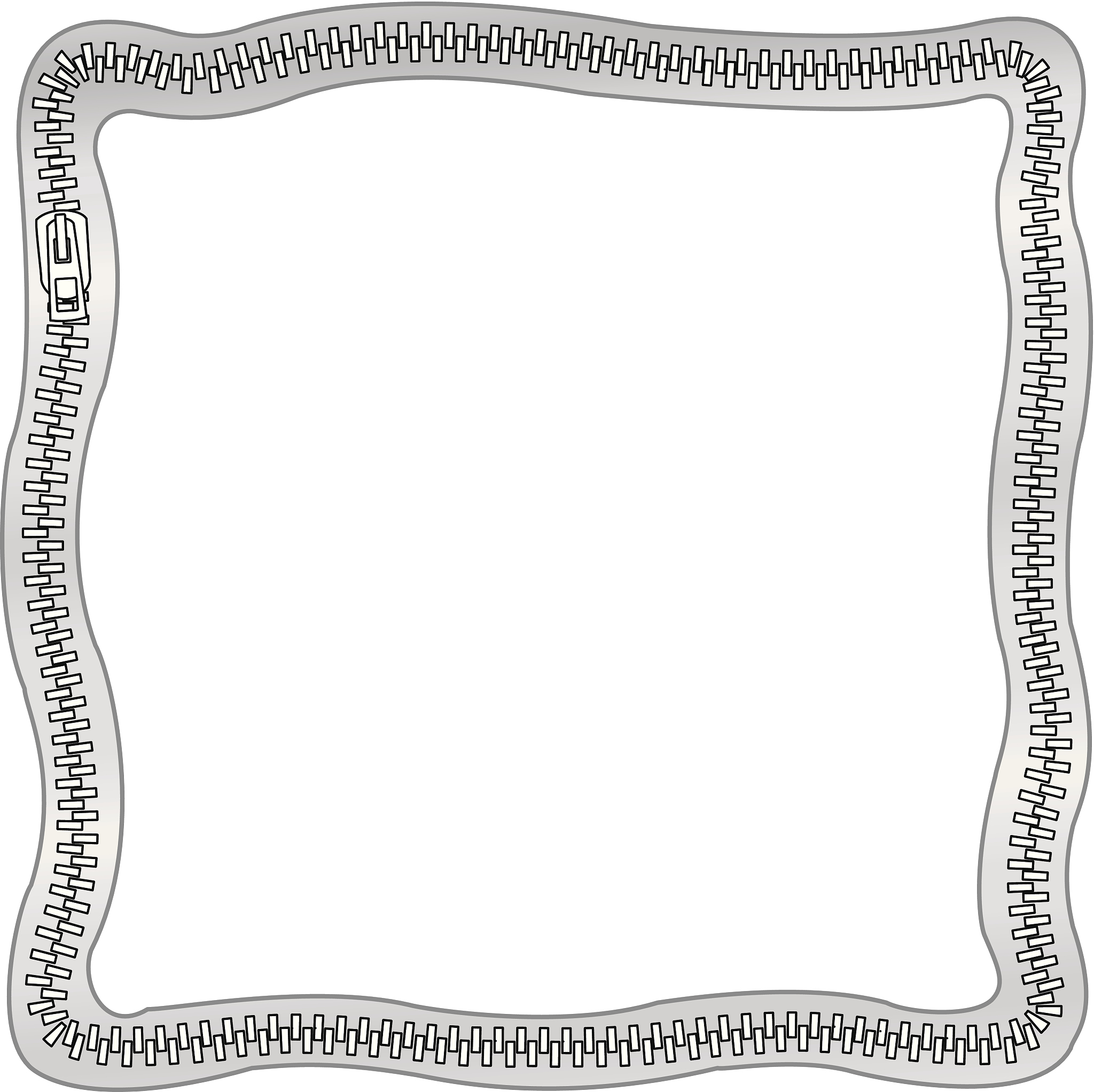 zipper frame
