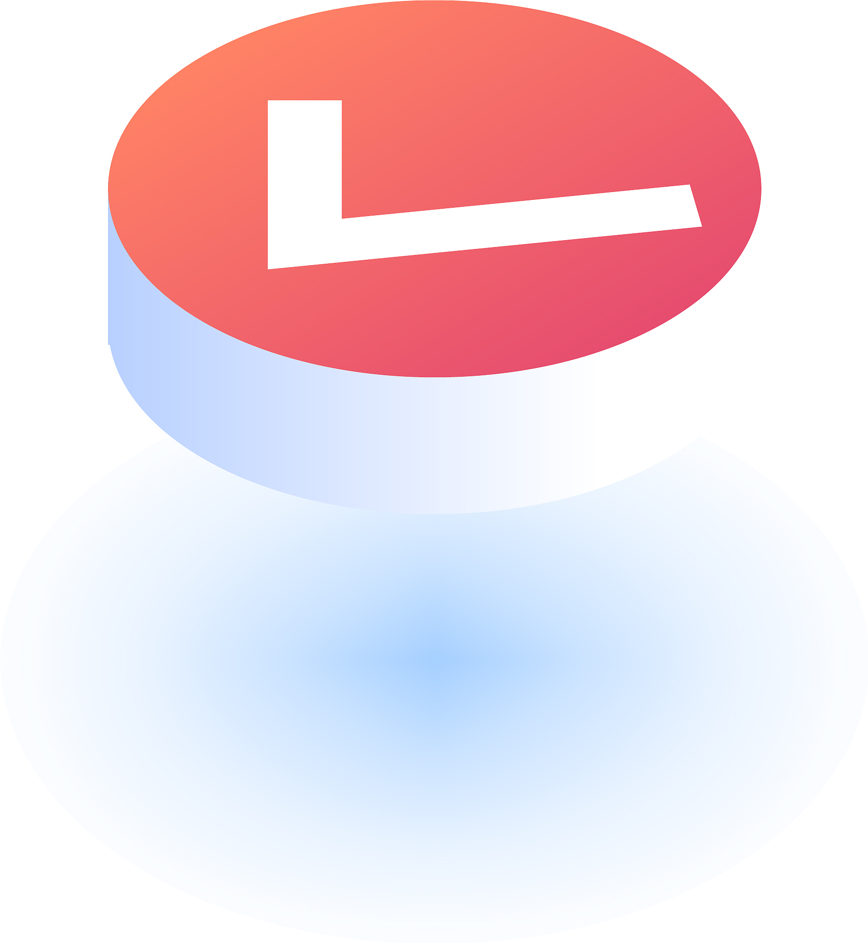 approved mark icon isometric style