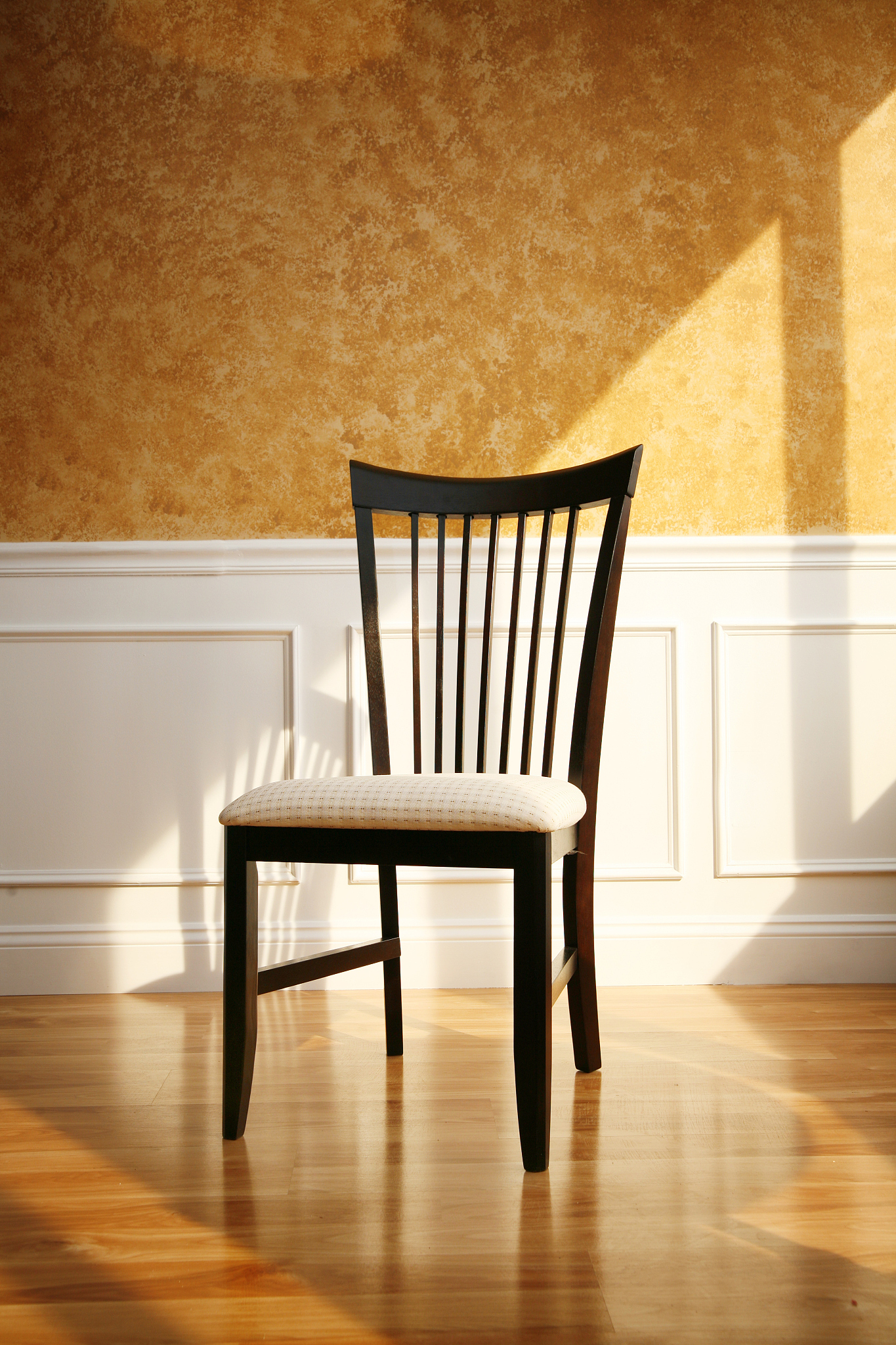 sunlit chair
