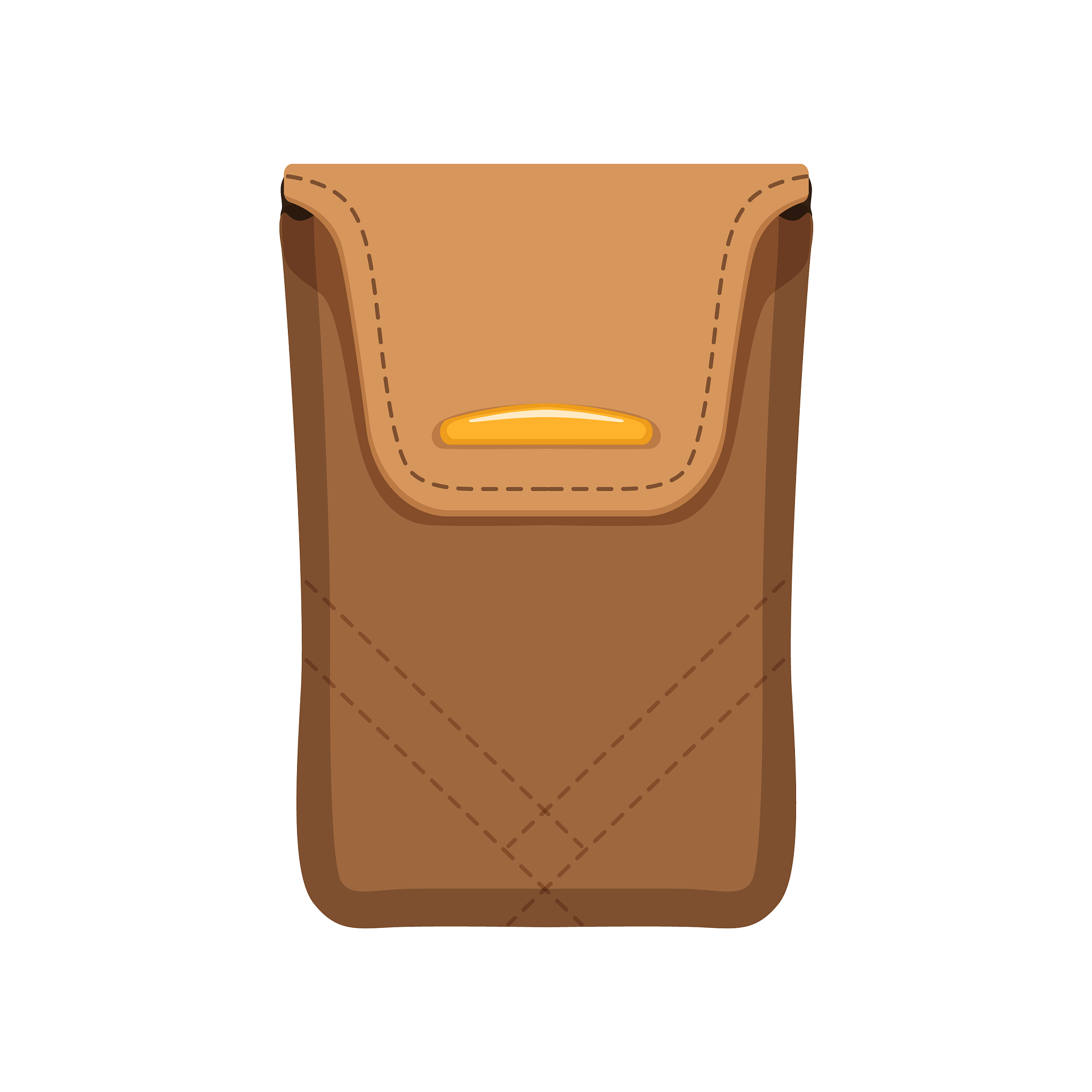 brown purse case for money or documents money and