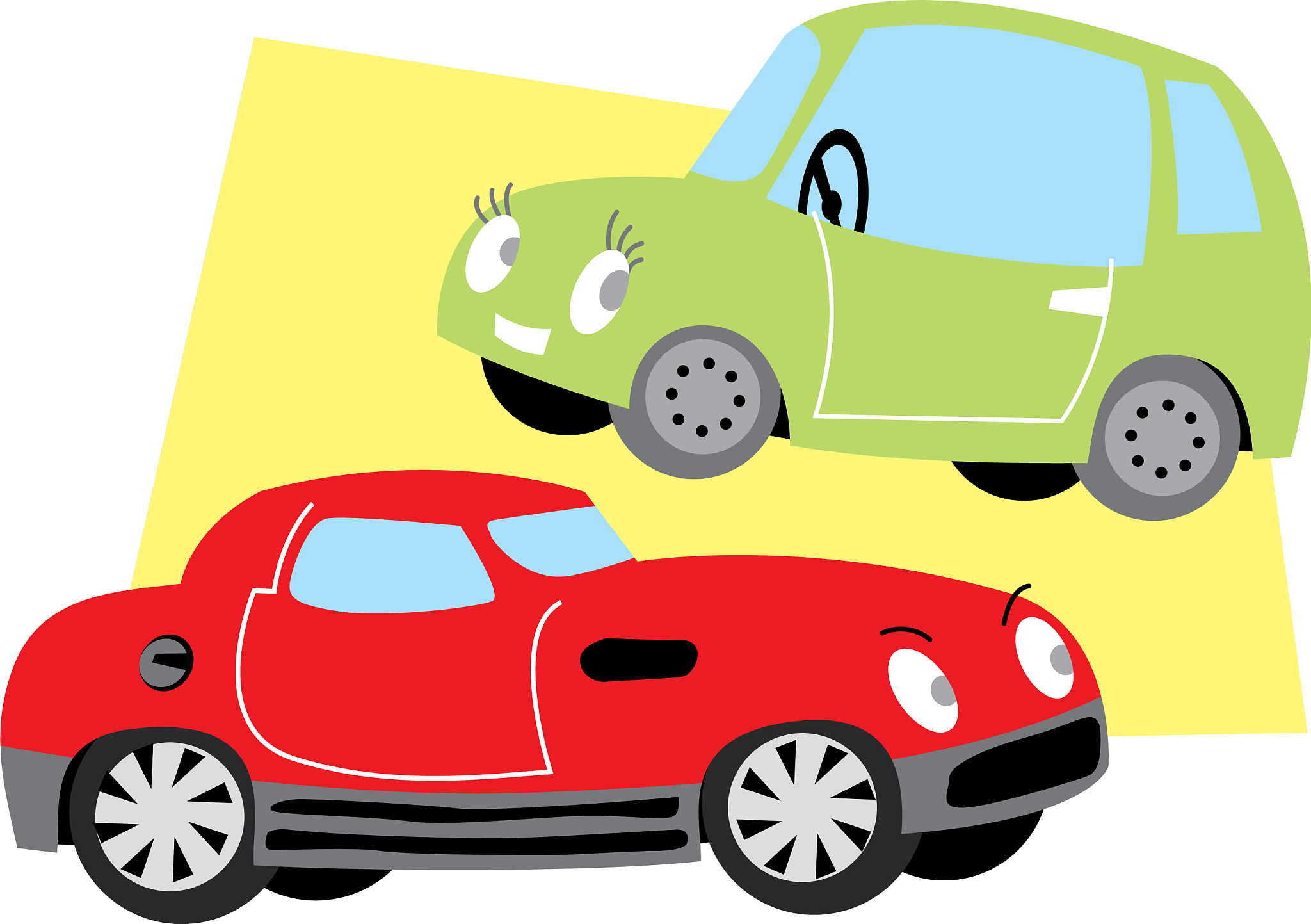 two nice cars