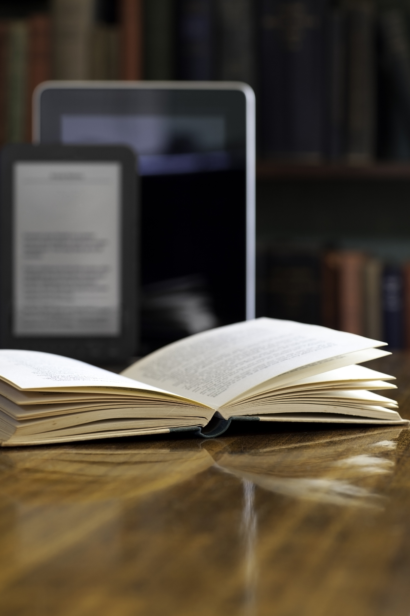 books and e-readers