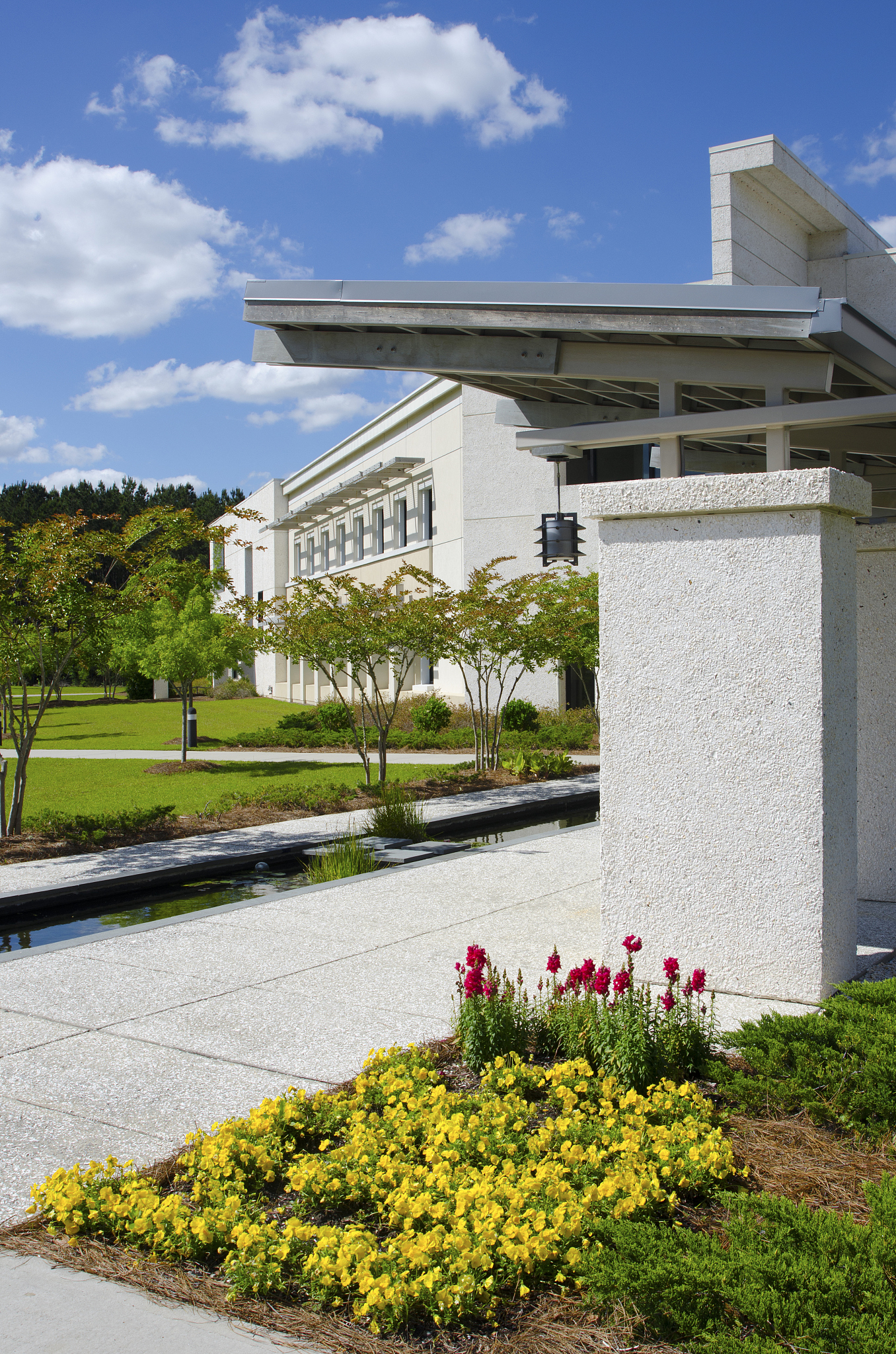 modern office building