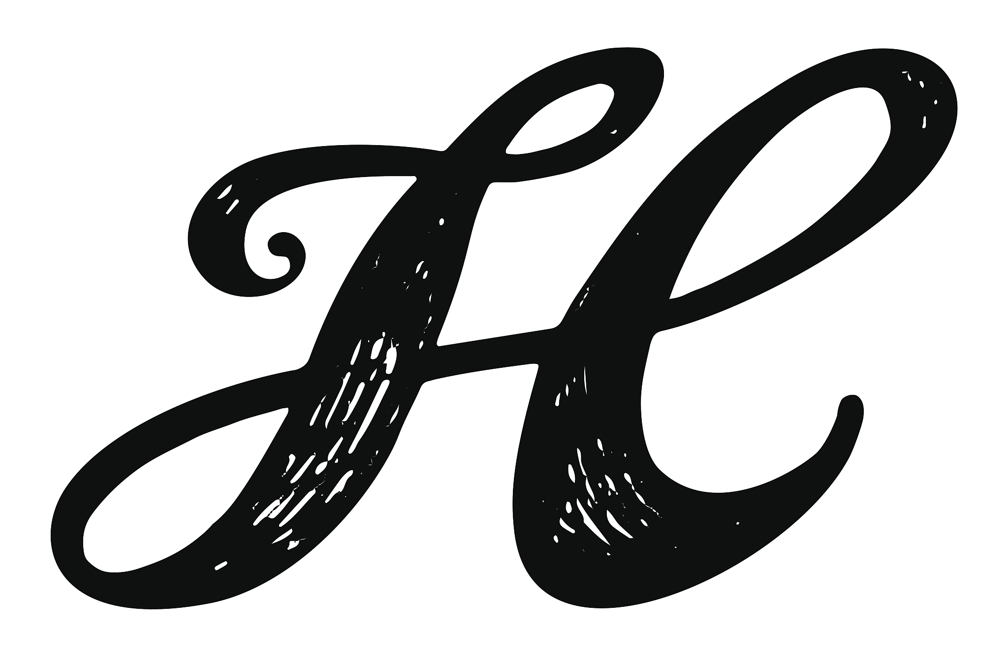 calligraphy alphabet typeset lettering.