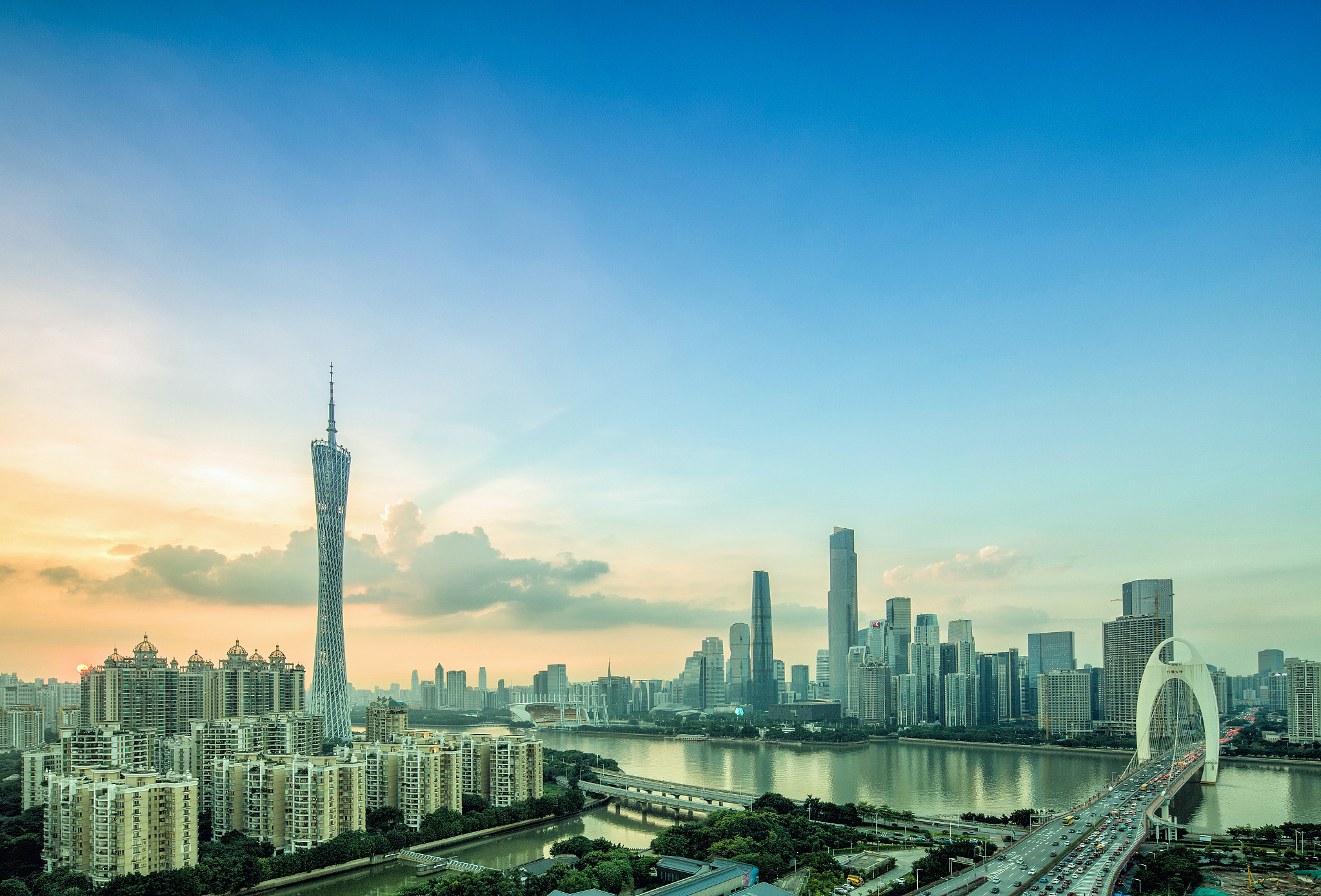 guangzhou city scence