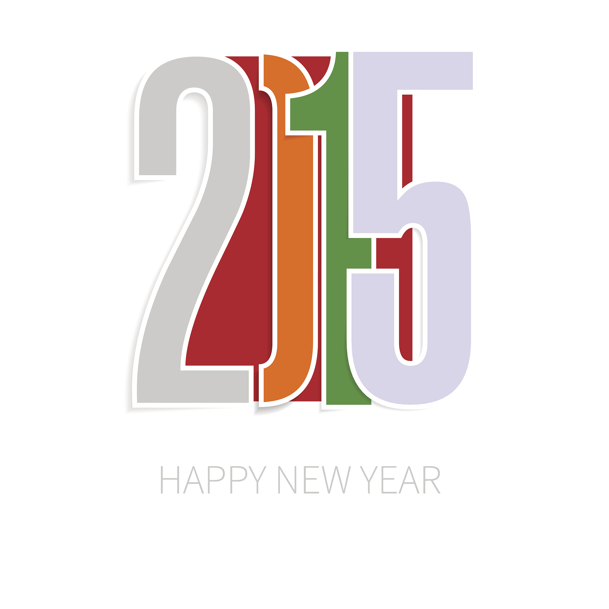 happy new year 2015 -vector illustration