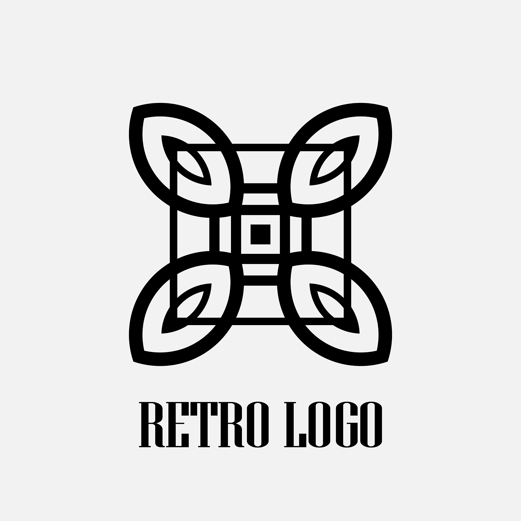 art deco logo