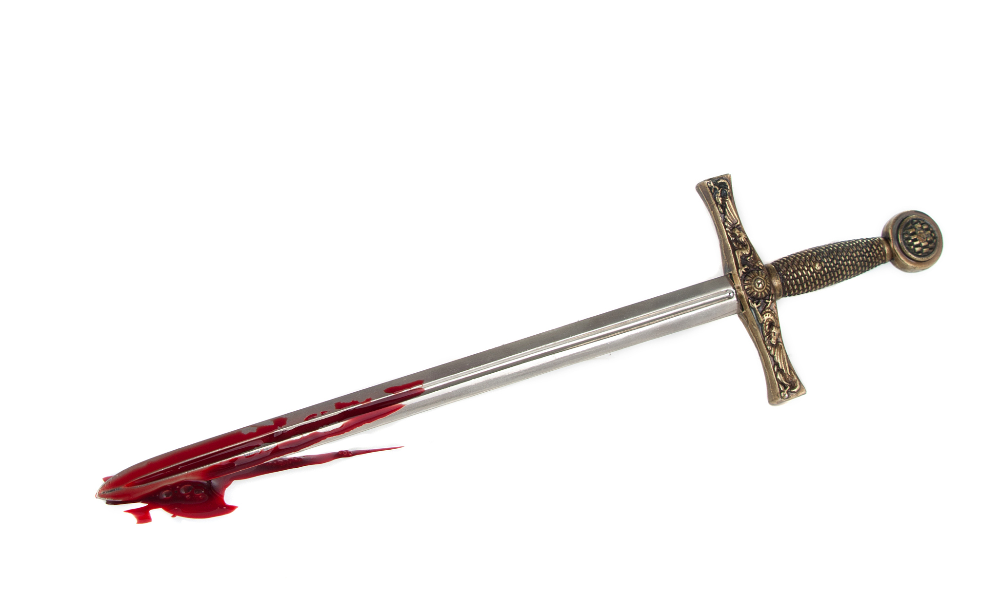 sword with blood