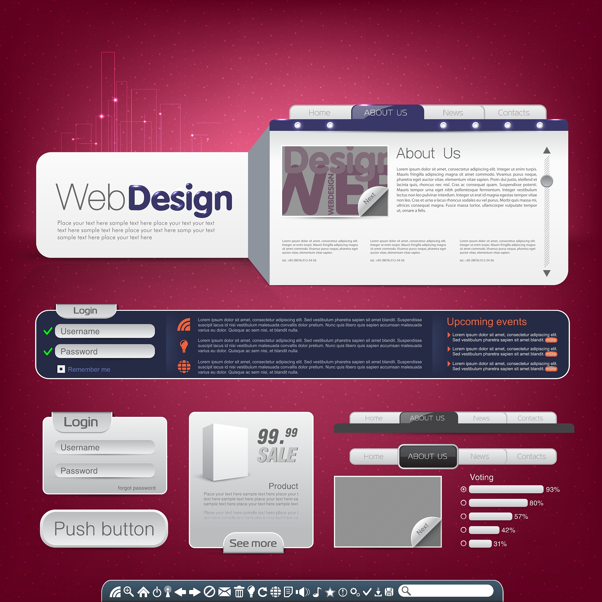 website template
