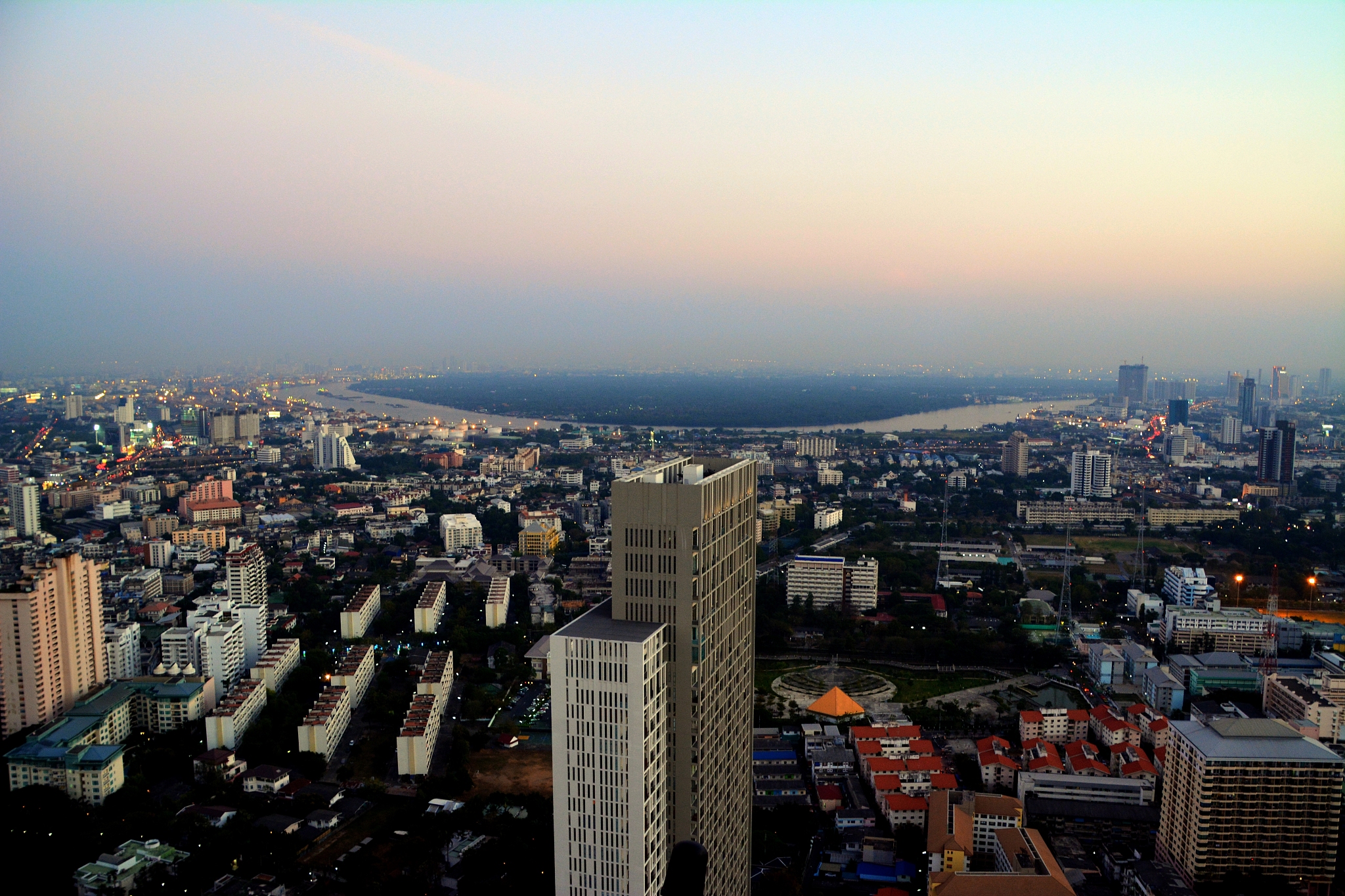 bangkok cityscape, thailand