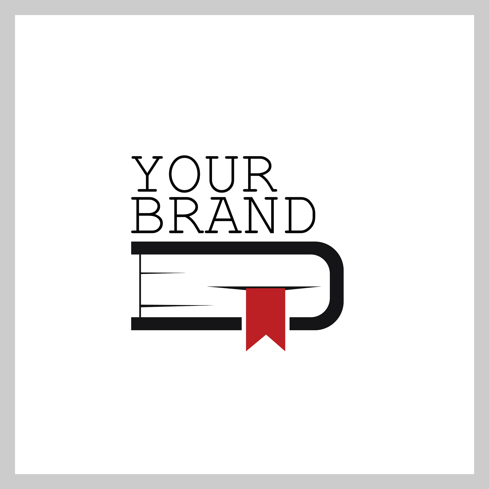 book logo icon symbol design template