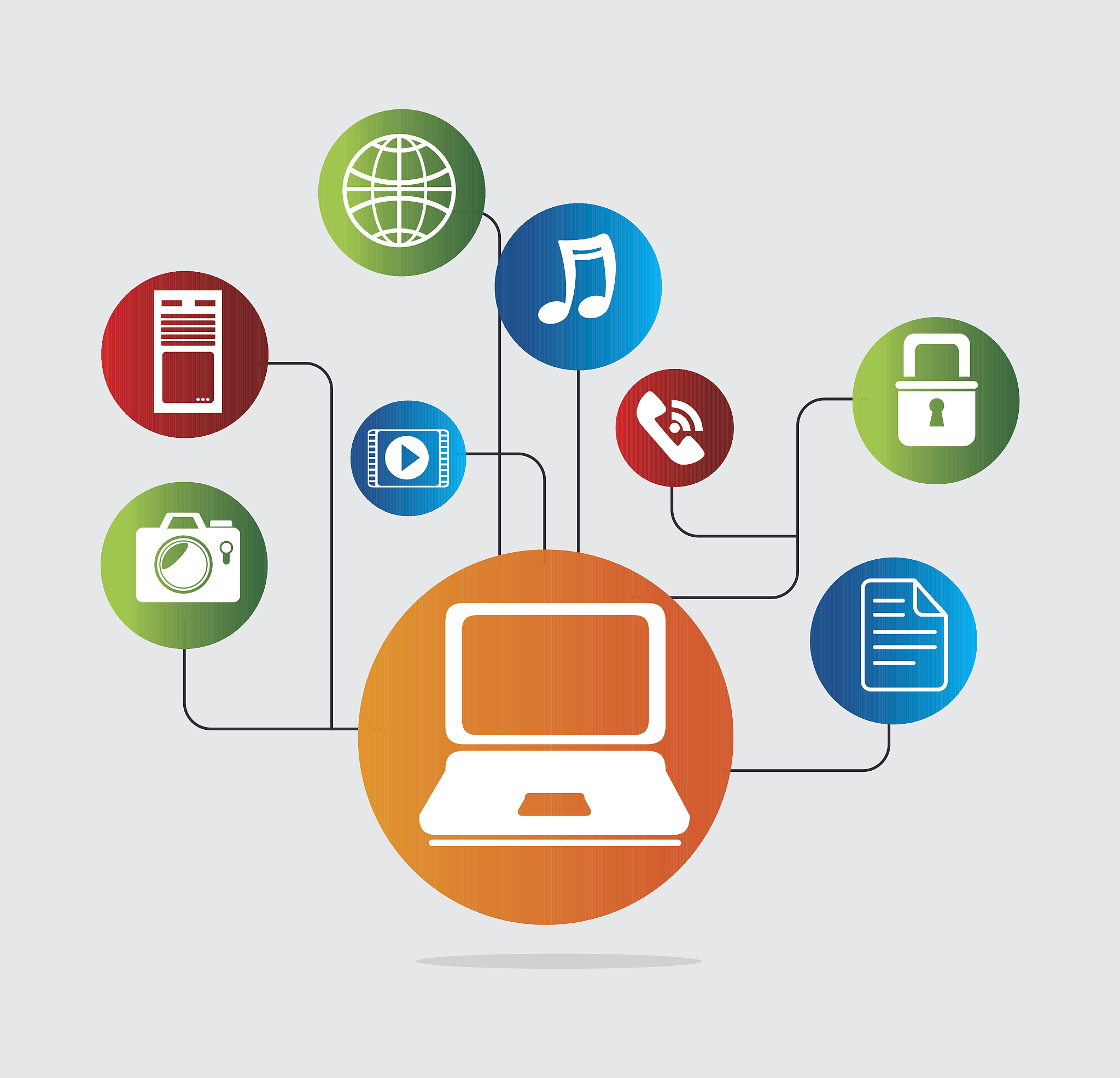 social media communication icon