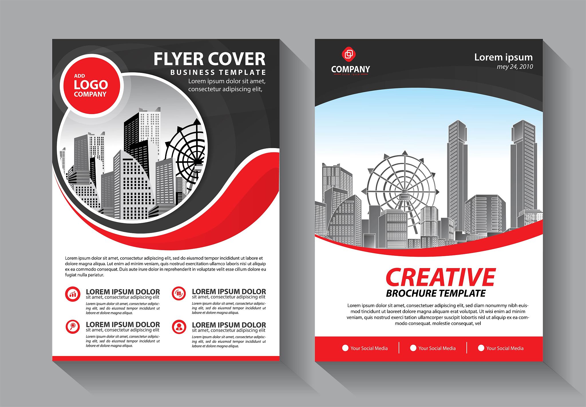 brochure design, cover modern layout, annual report, poster, fly
