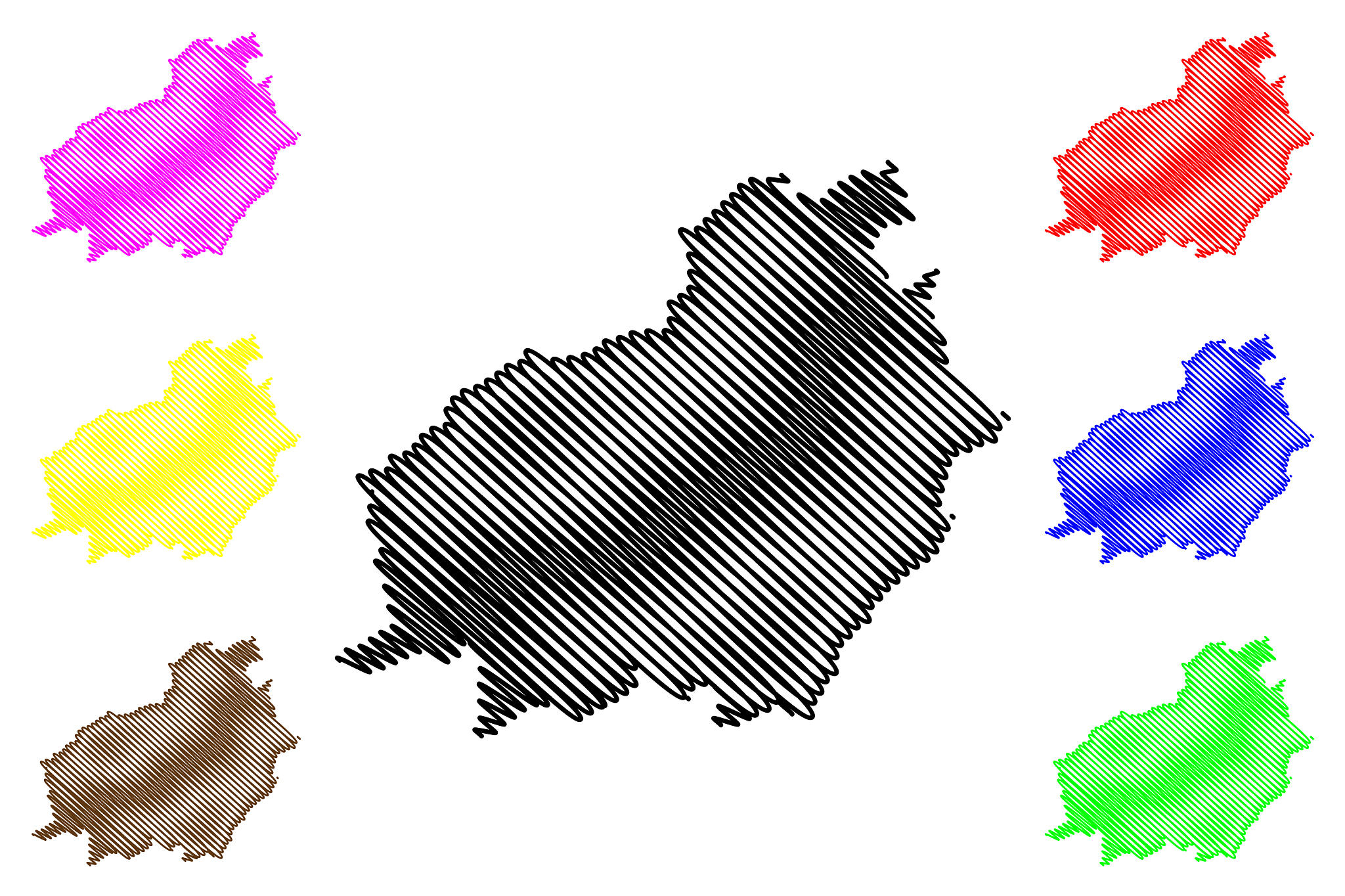 central kalimantan map