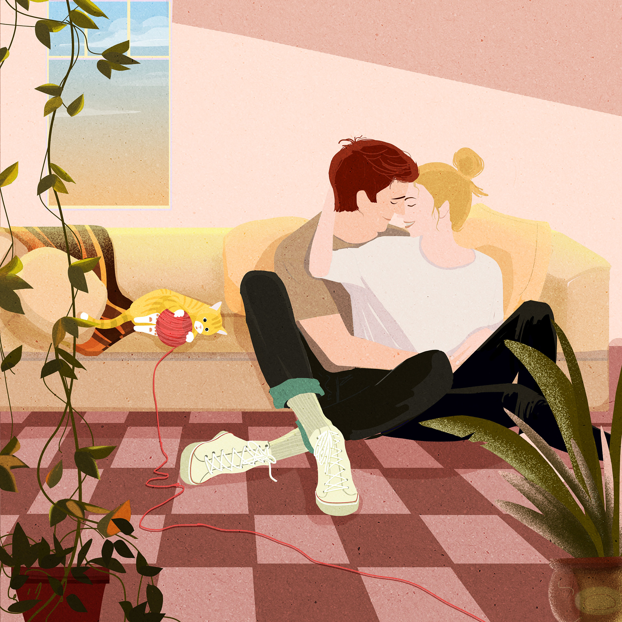 男生故意试探女生的目的，