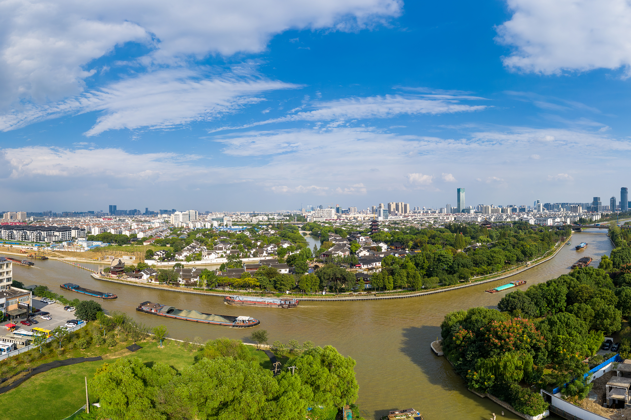 苏州寒山寺 京杭大运河