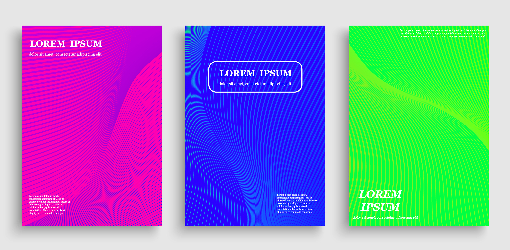 template for cover design