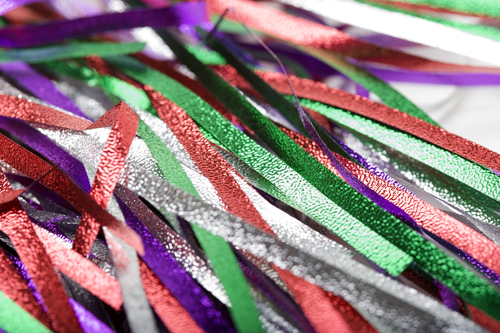 multi-colored streamers