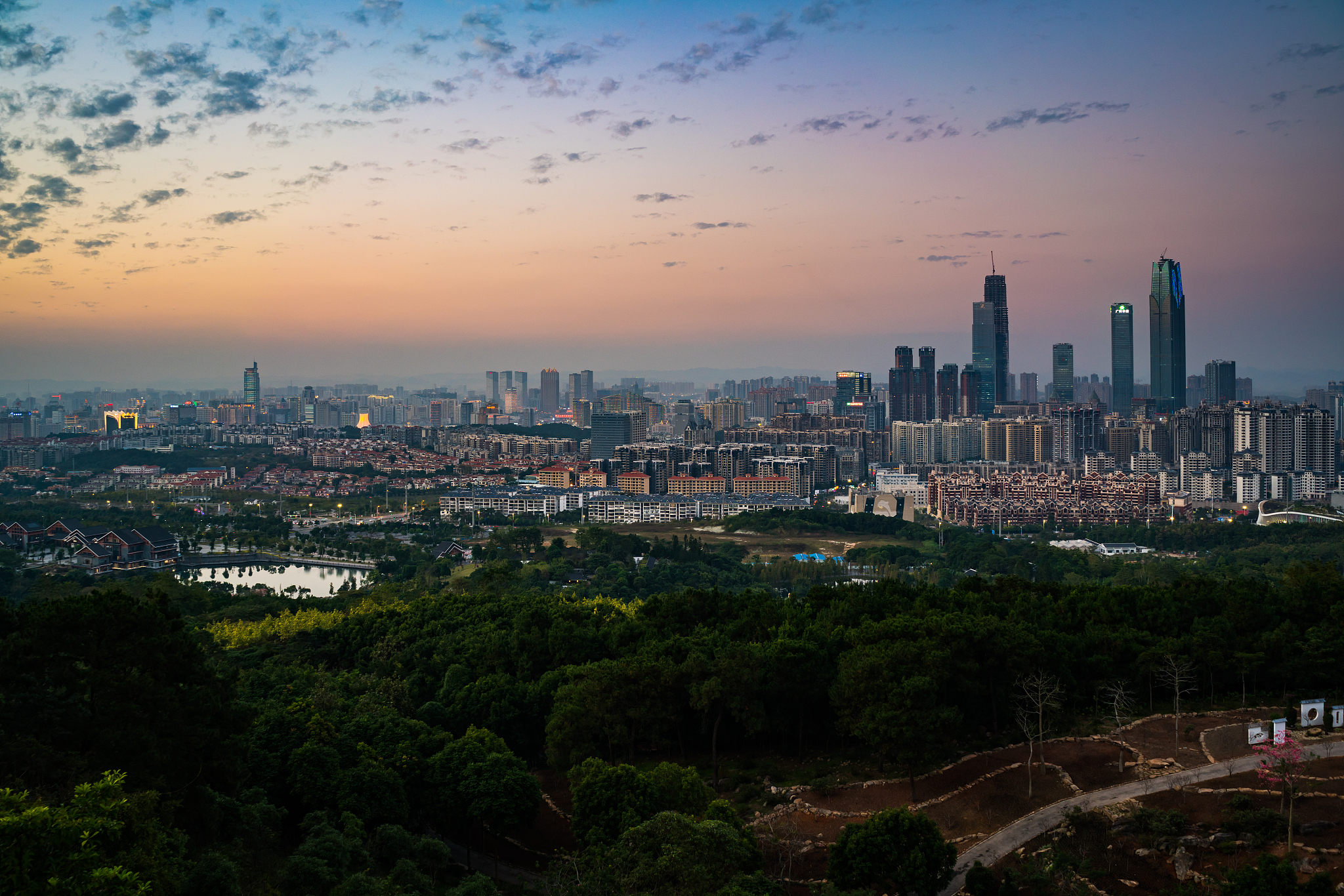 南宁城市夜景