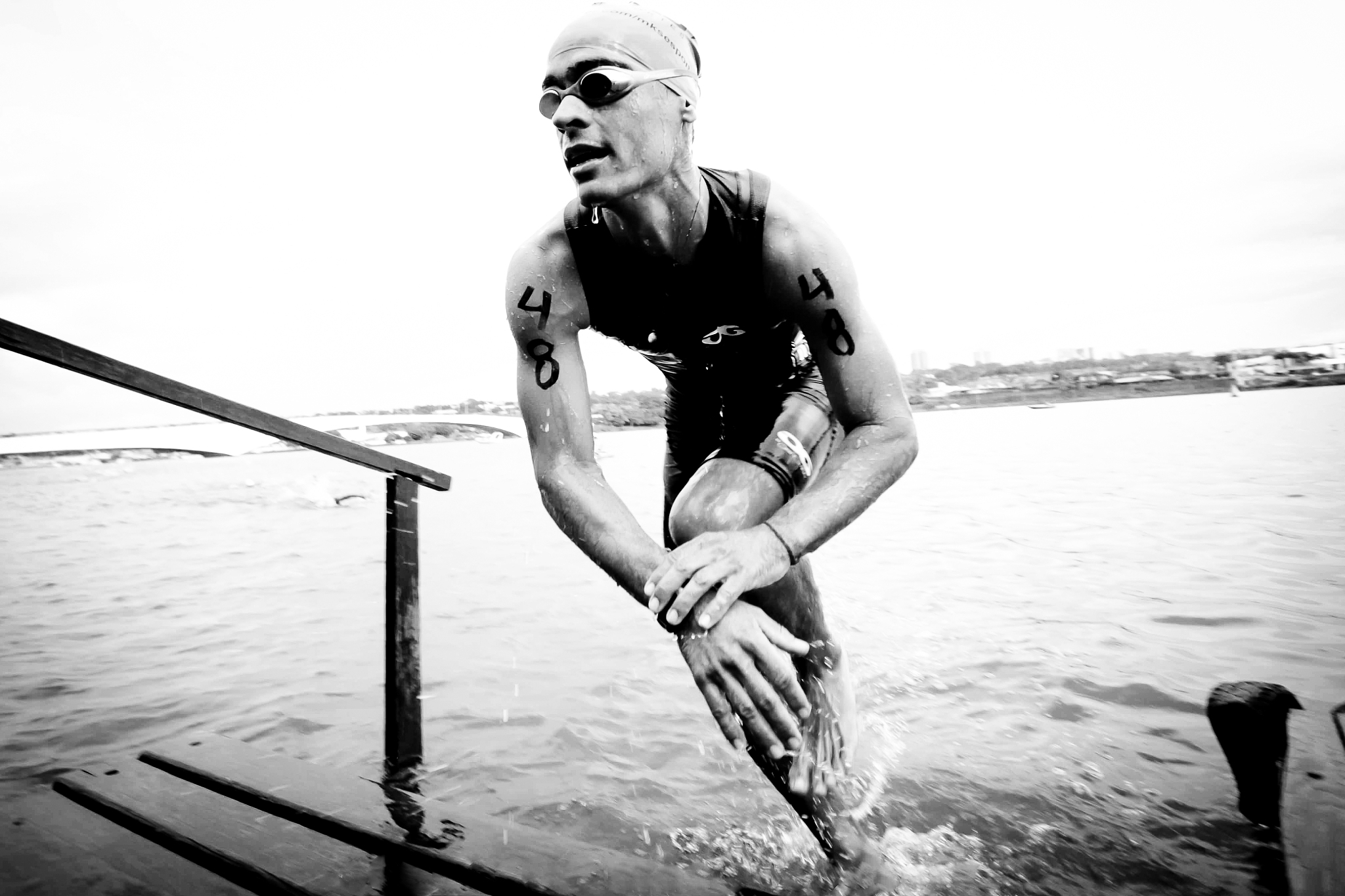 One of my favorite pictures of me and Jake … before he was going to start a mini triathlon He was 6ish