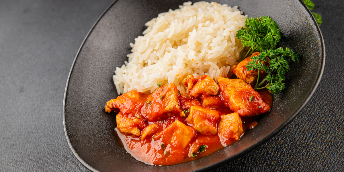 写三十字蜜汁烤鸡扒饭好评