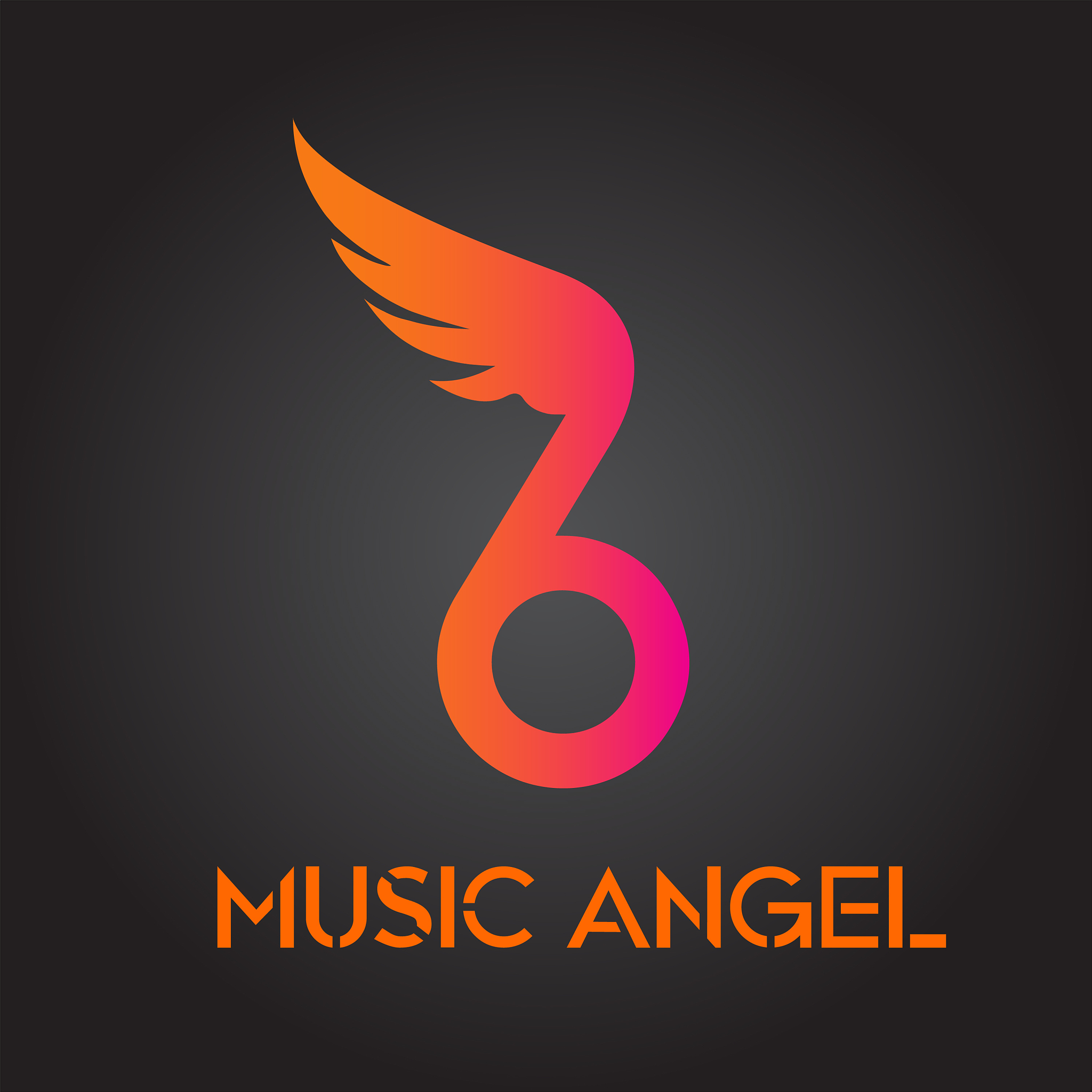 music angel logo