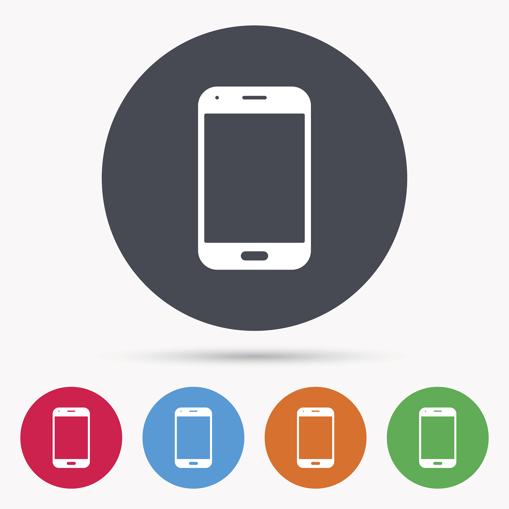smartphone icon. mobile phone communication.
